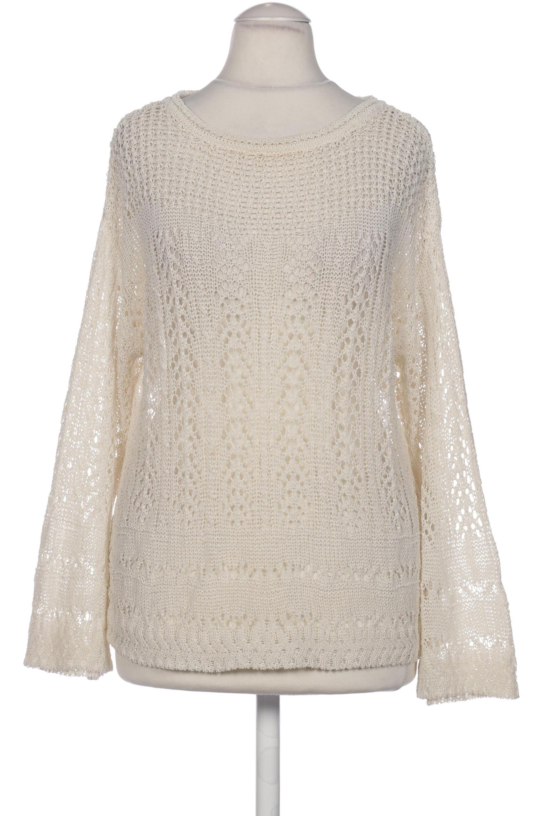 

Hallhuber Damen Pullover, cremeweiß, Gr. 34