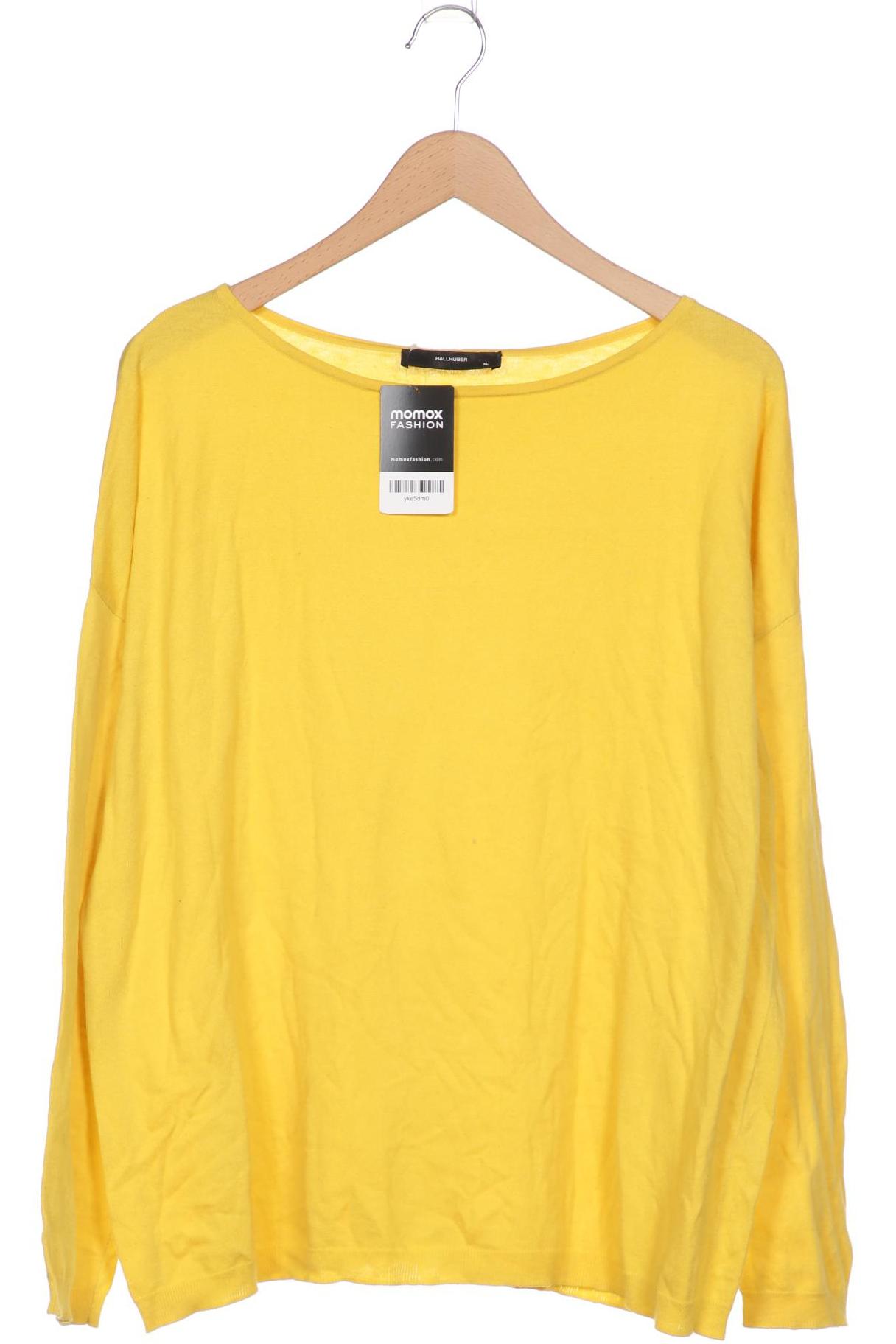 

Hallhuber Damen Pullover, gelb, Gr. 44