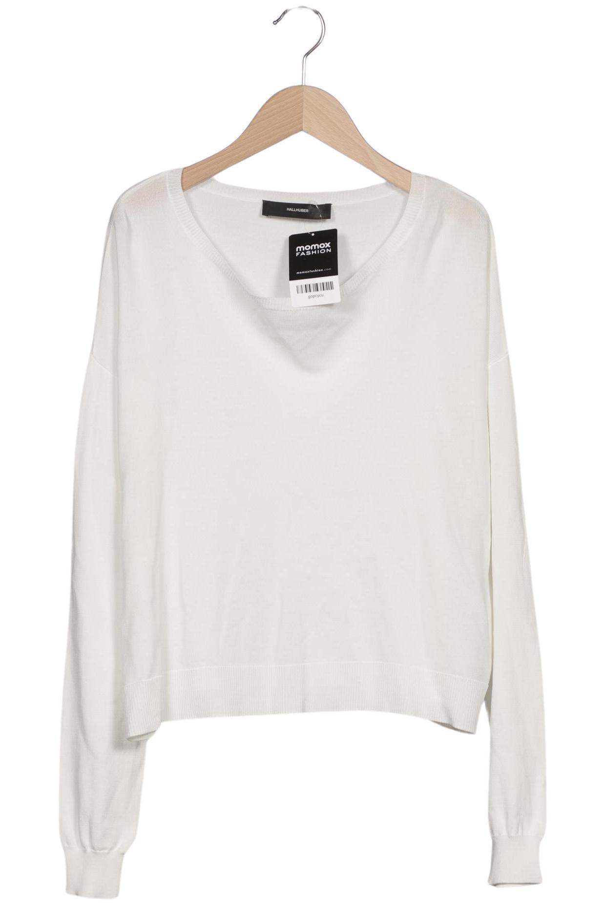 

Hallhuber Damen Pullover, weiß, Gr. 42