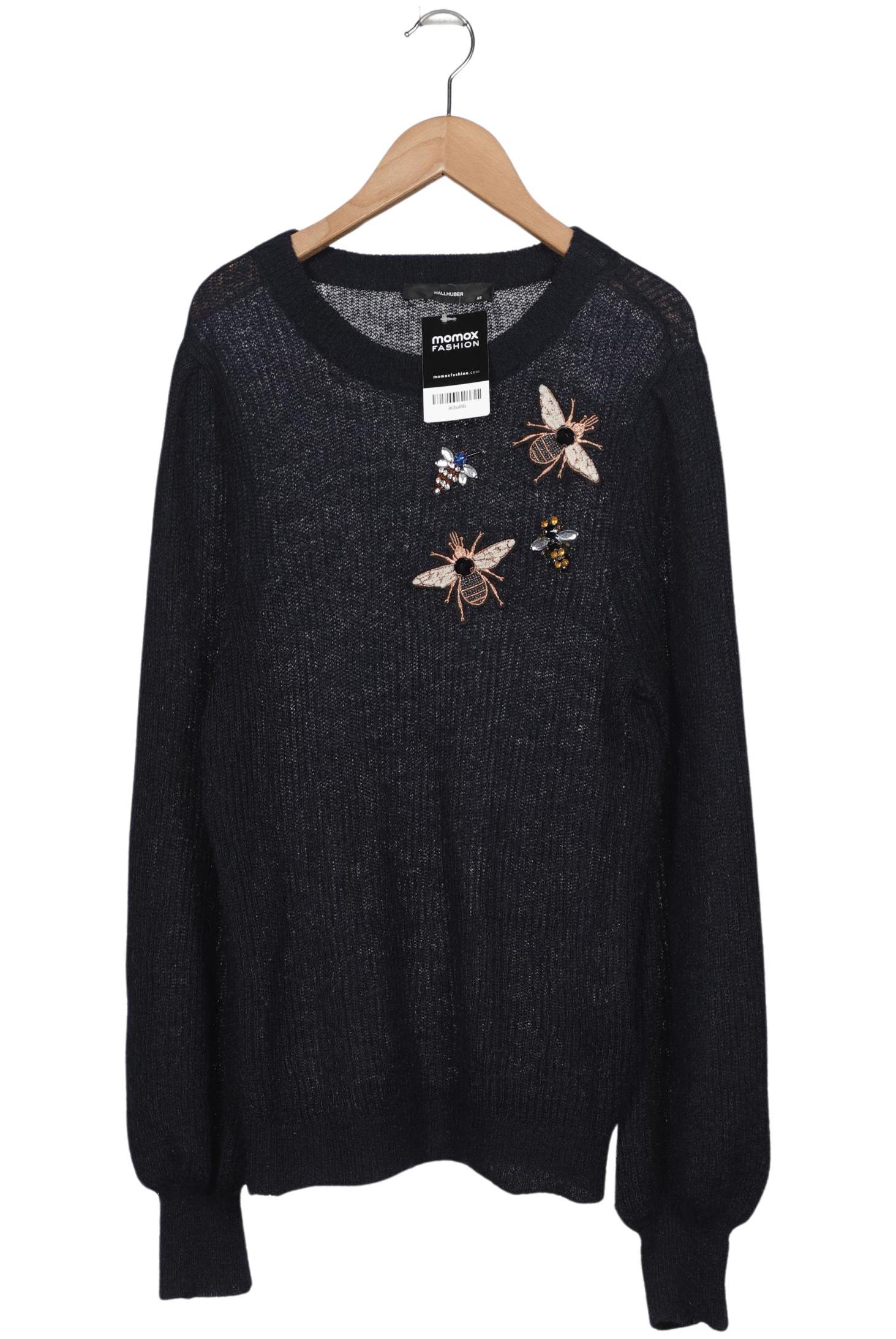 

Hallhuber Damen Pullover, marineblau, Gr. 34