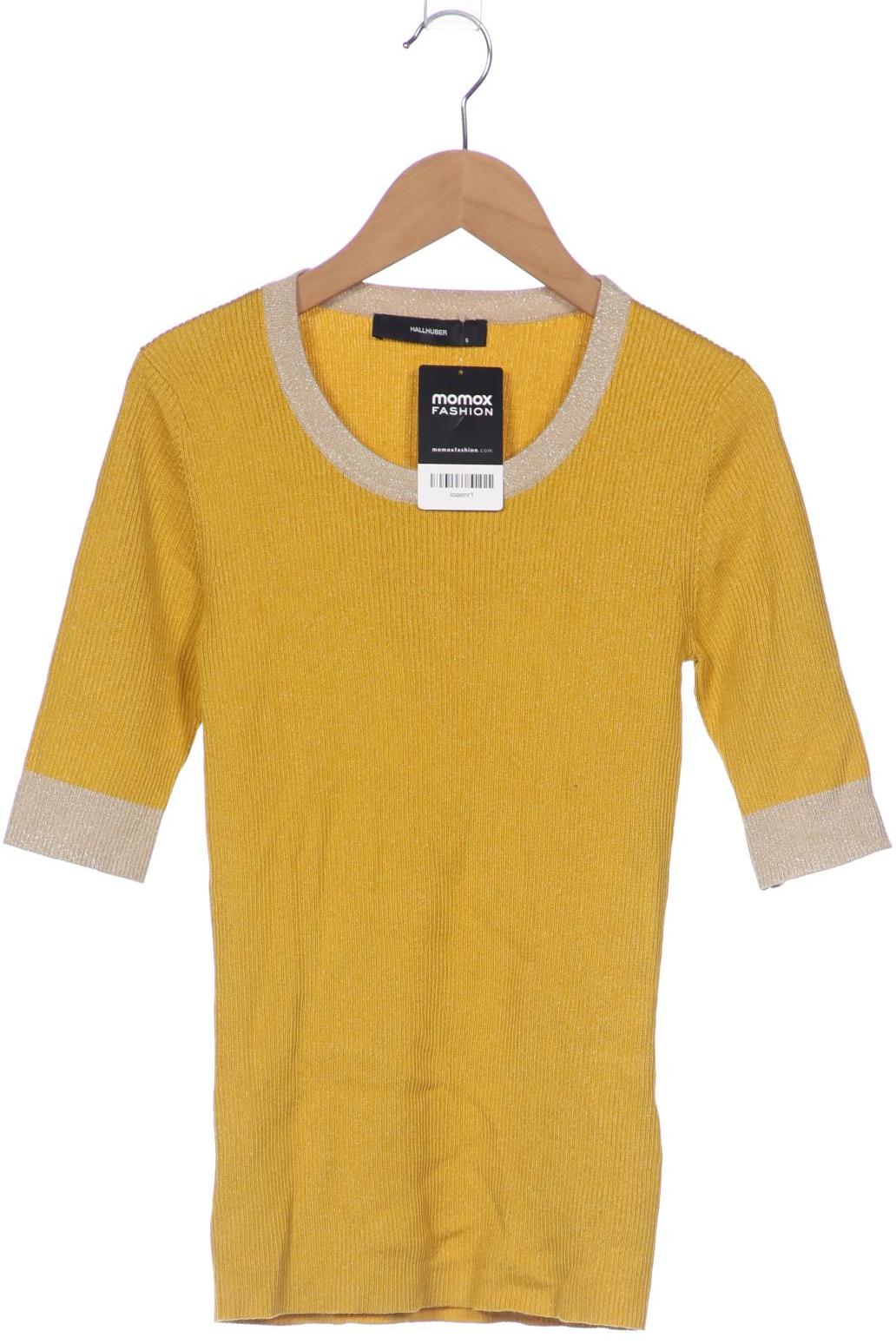 

Hallhuber Damen Pullover, gelb, Gr. 36