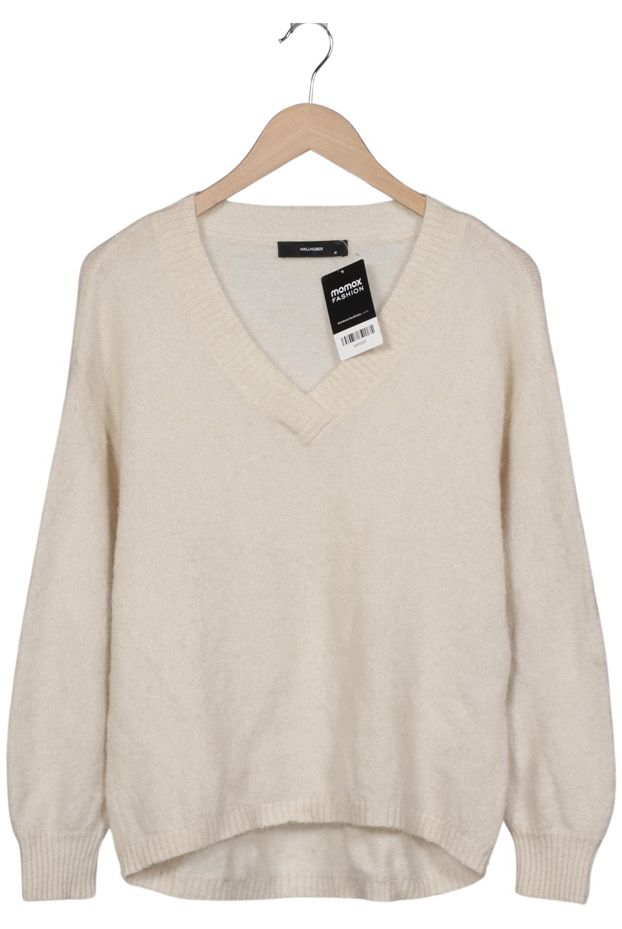 

Hallhuber Damen Pullover, cremeweiß, Gr. 38