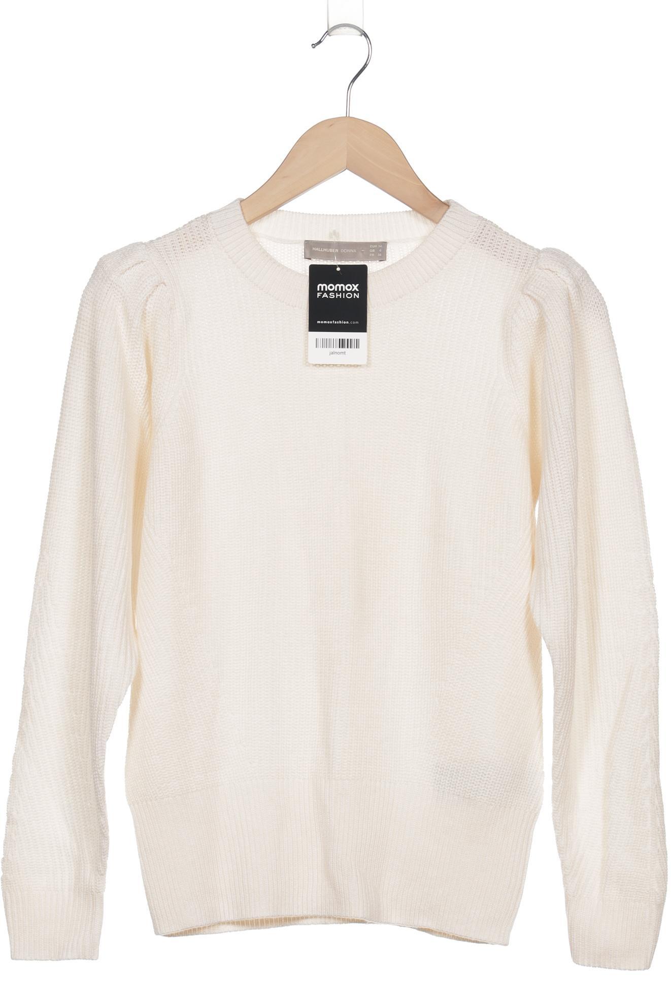 

Hallhuber Damen Pullover, cremeweiß, Gr. 34