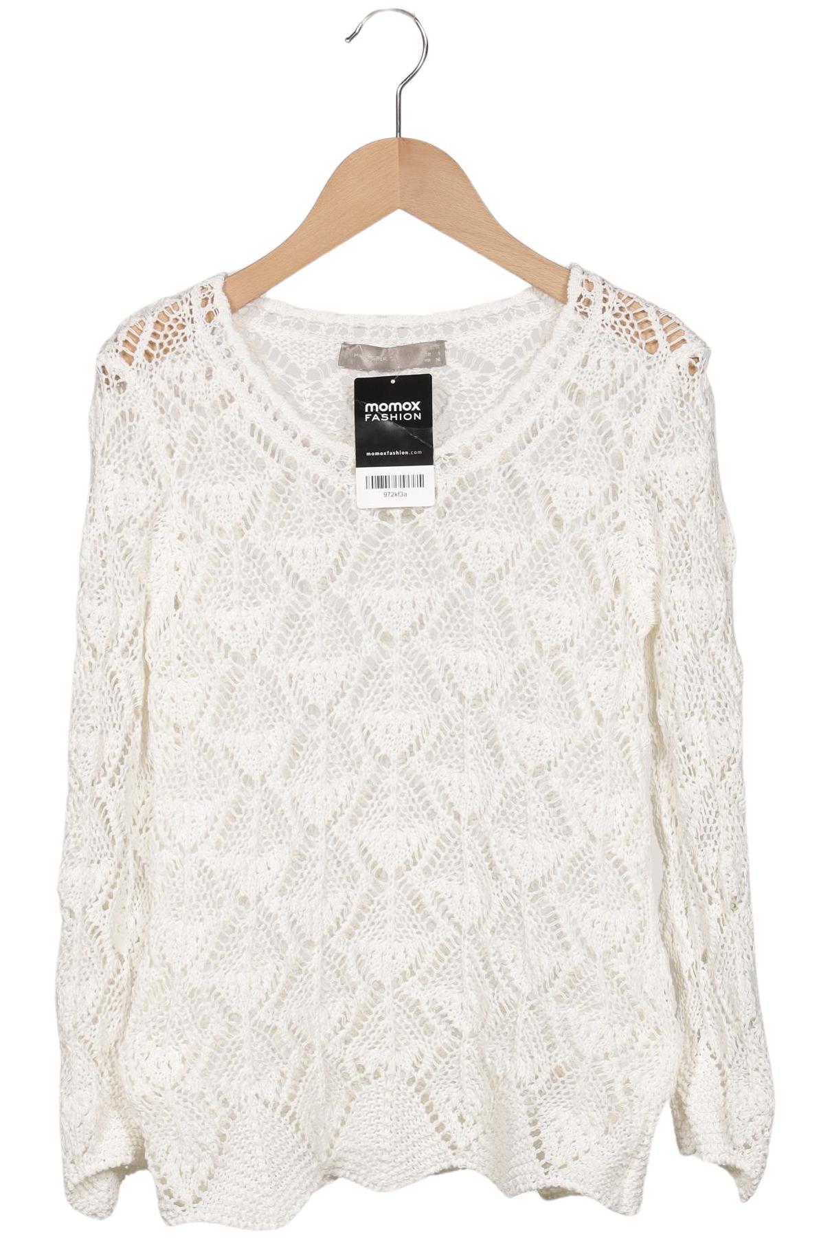 

Hallhuber Damen Pullover, cremeweiß, Gr. 34