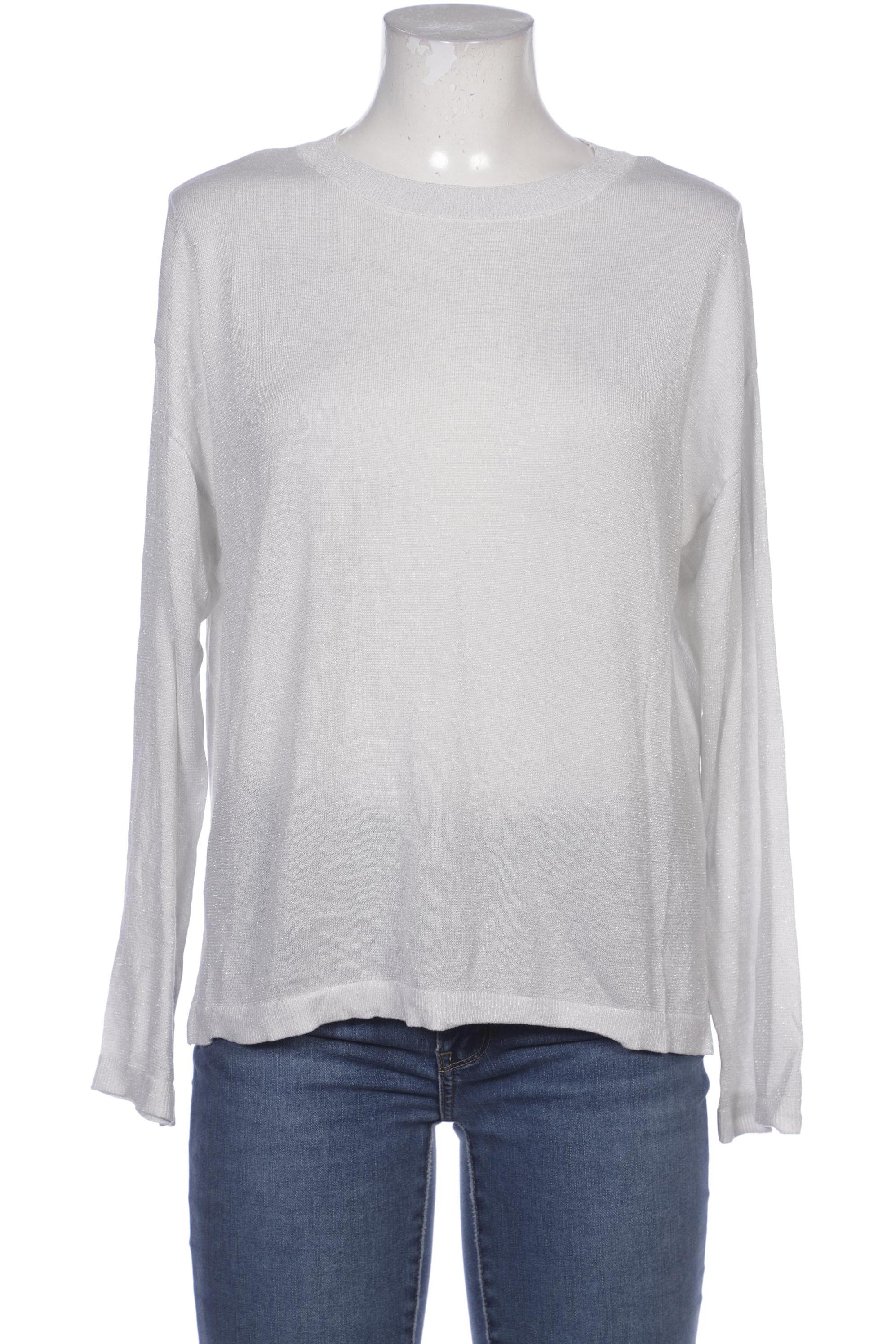 

Hallhuber Damen Pullover, silber, Gr. 42