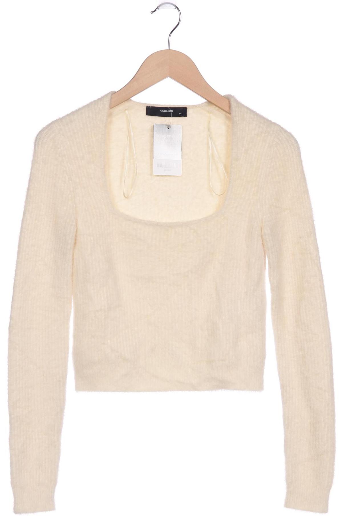

Hallhuber Damen Pullover, cremeweiß, Gr. 34