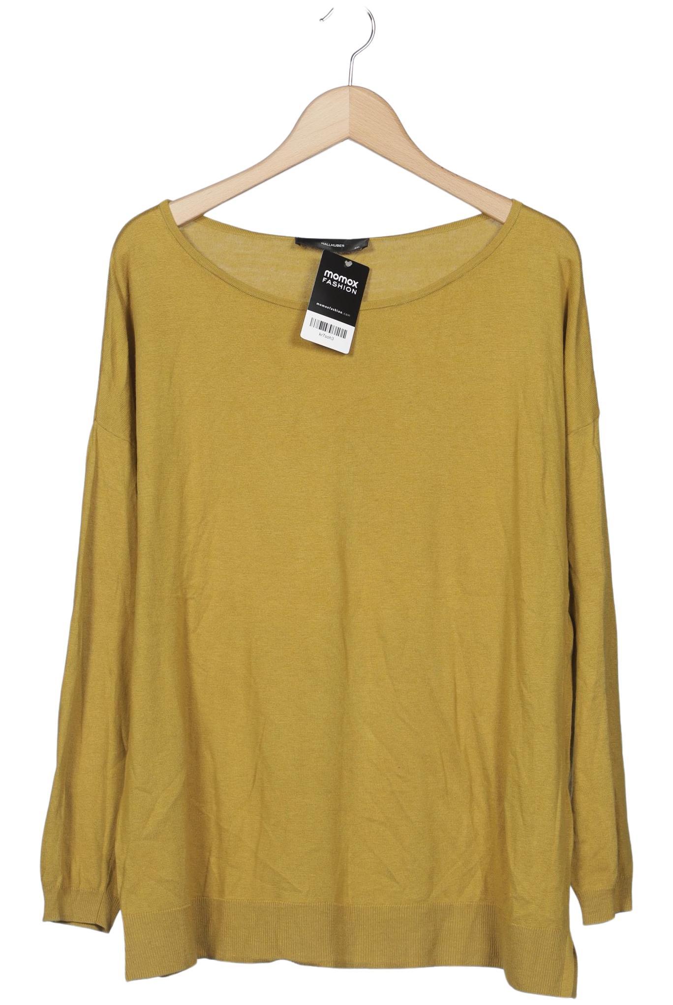 

Hallhuber Damen Pullover, gelb, Gr. 46