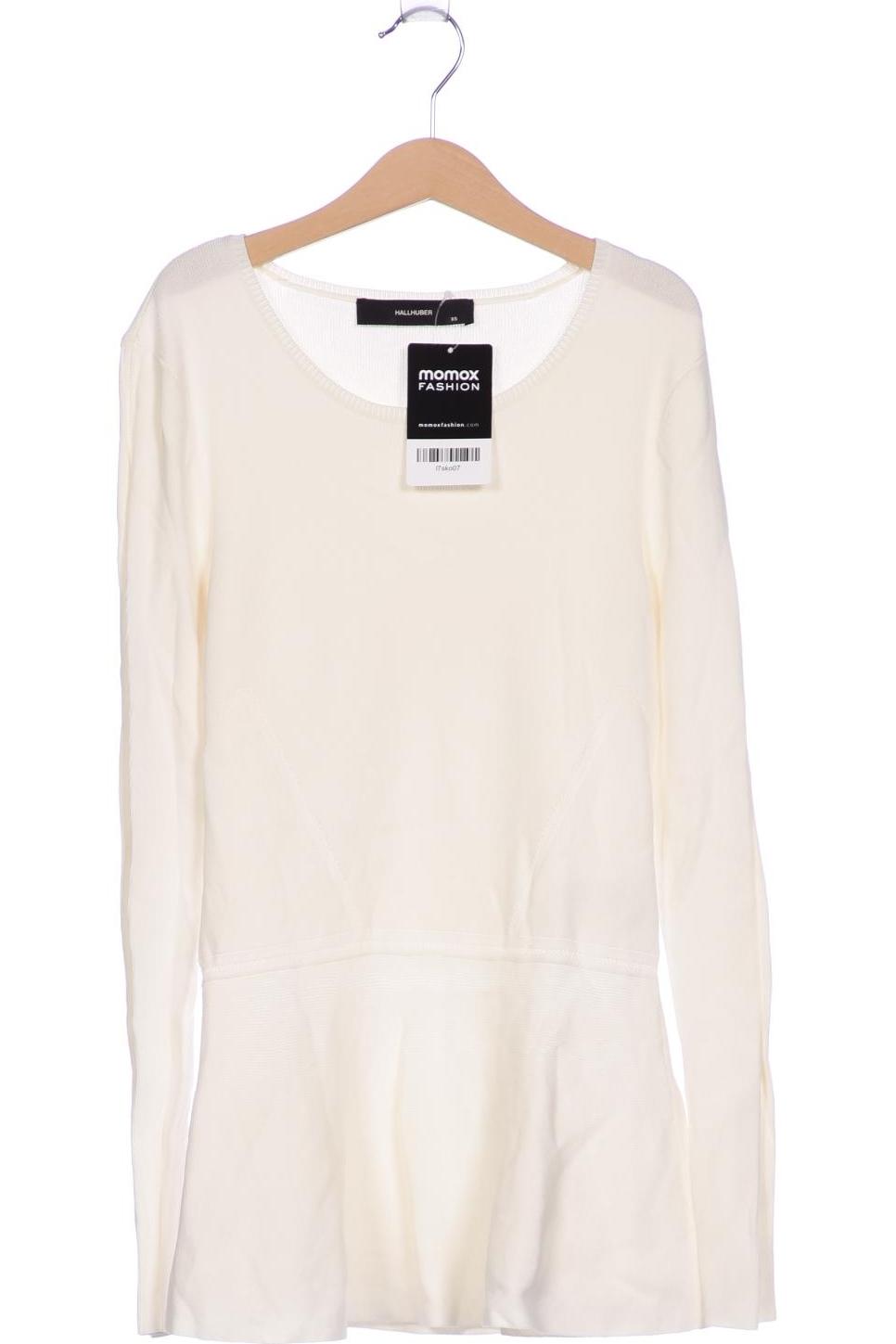 

Hallhuber Damen Pullover, cremeweiß, Gr. 34