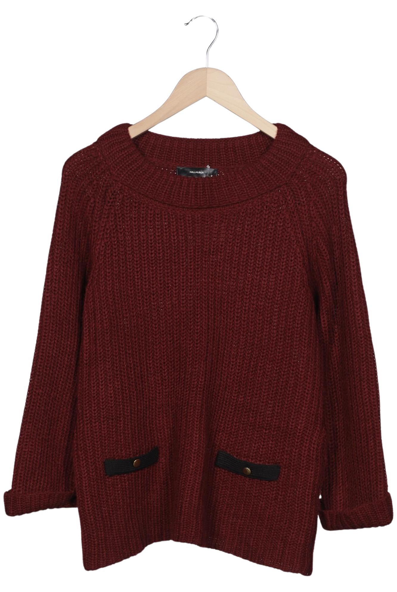

Hallhuber Damen Pullover, bordeaux, Gr. 38