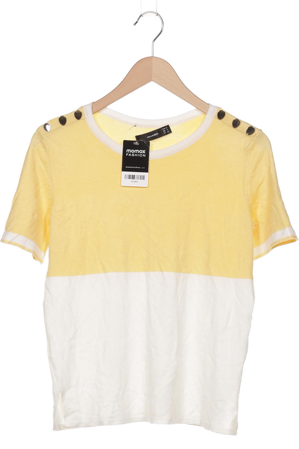 

Hallhuber Damen Pullover, gelb, Gr. 38