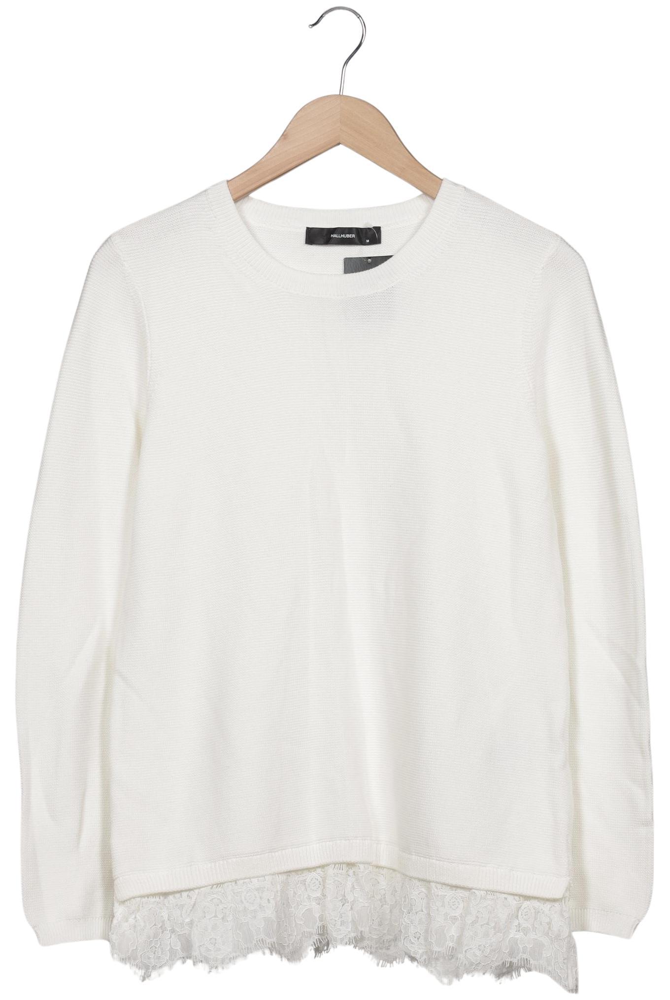 

Hallhuber Damen Pullover, weiß, Gr. 38