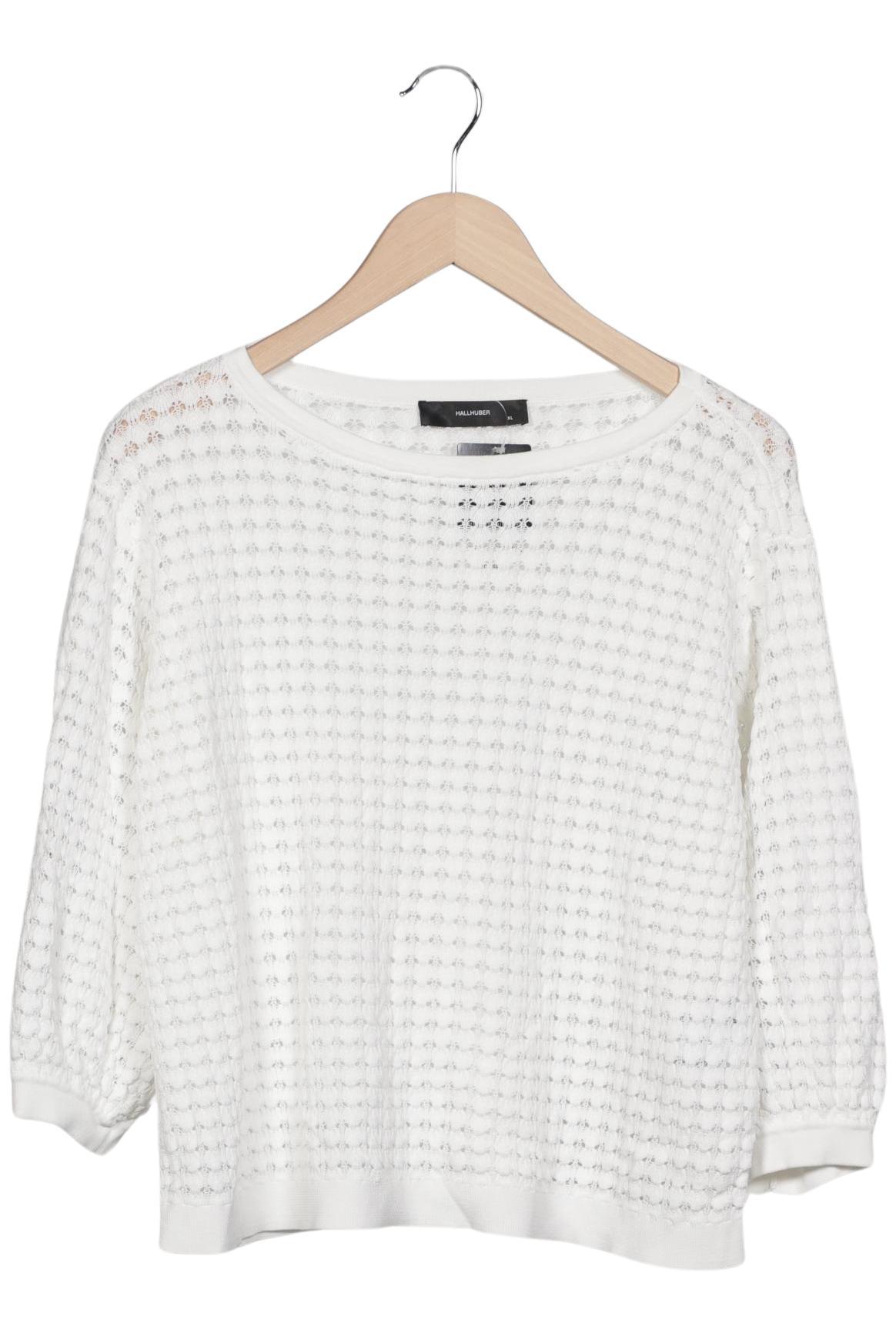 

Hallhuber Damen Pullover, weiß, Gr. 44