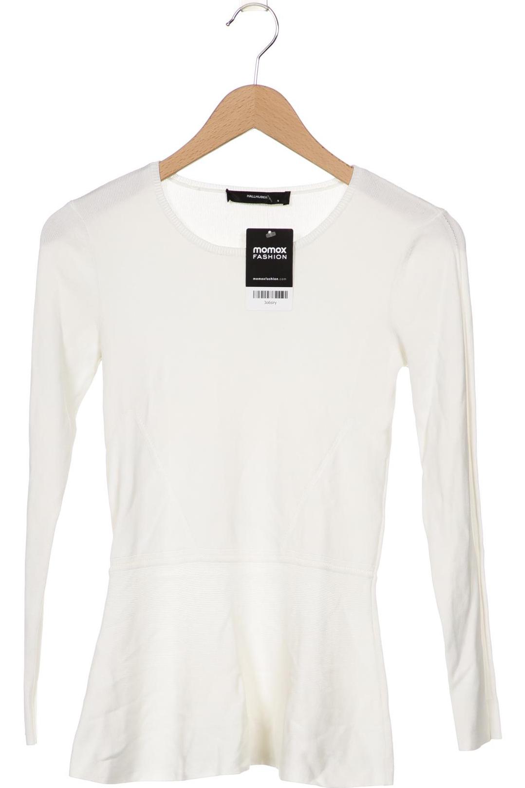 

Hallhuber Damen Pullover, weiß, Gr. 36