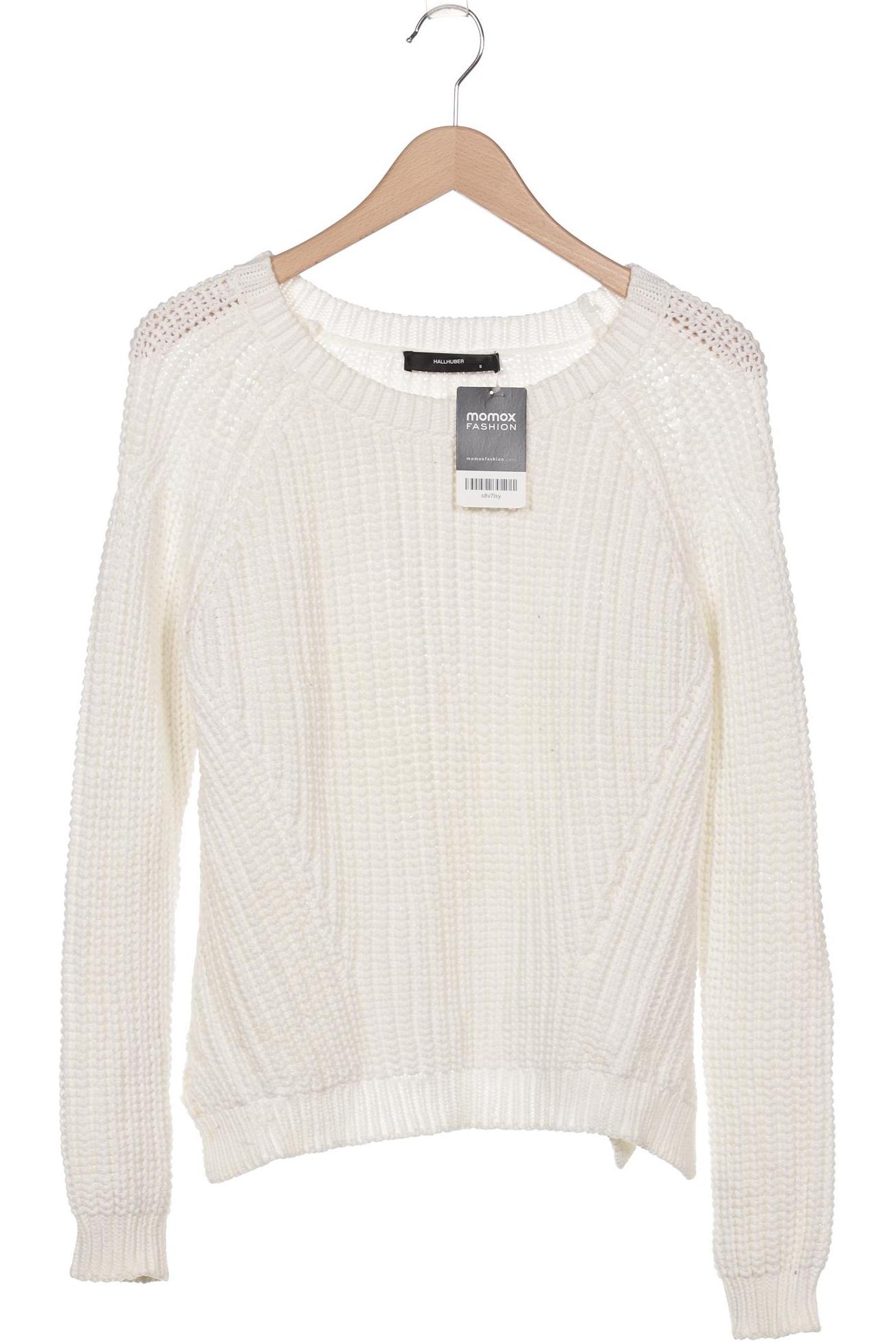 

Hallhuber Damen Pullover, weiß, Gr. 36