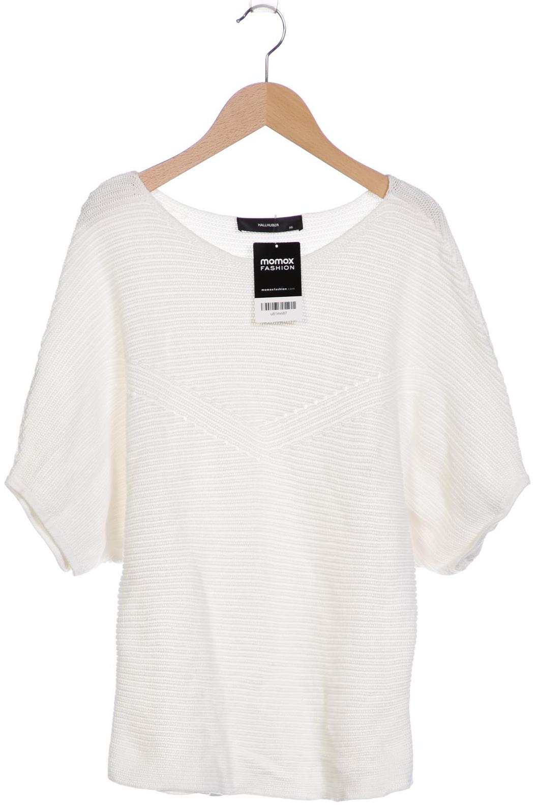 

Hallhuber Damen Pullover, weiß, Gr. 34