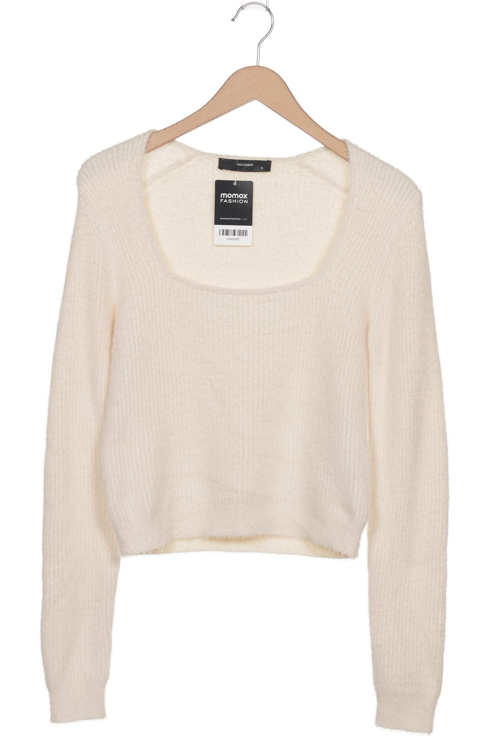 

Hallhuber Damen Pullover, cremeweiß, Gr. 38