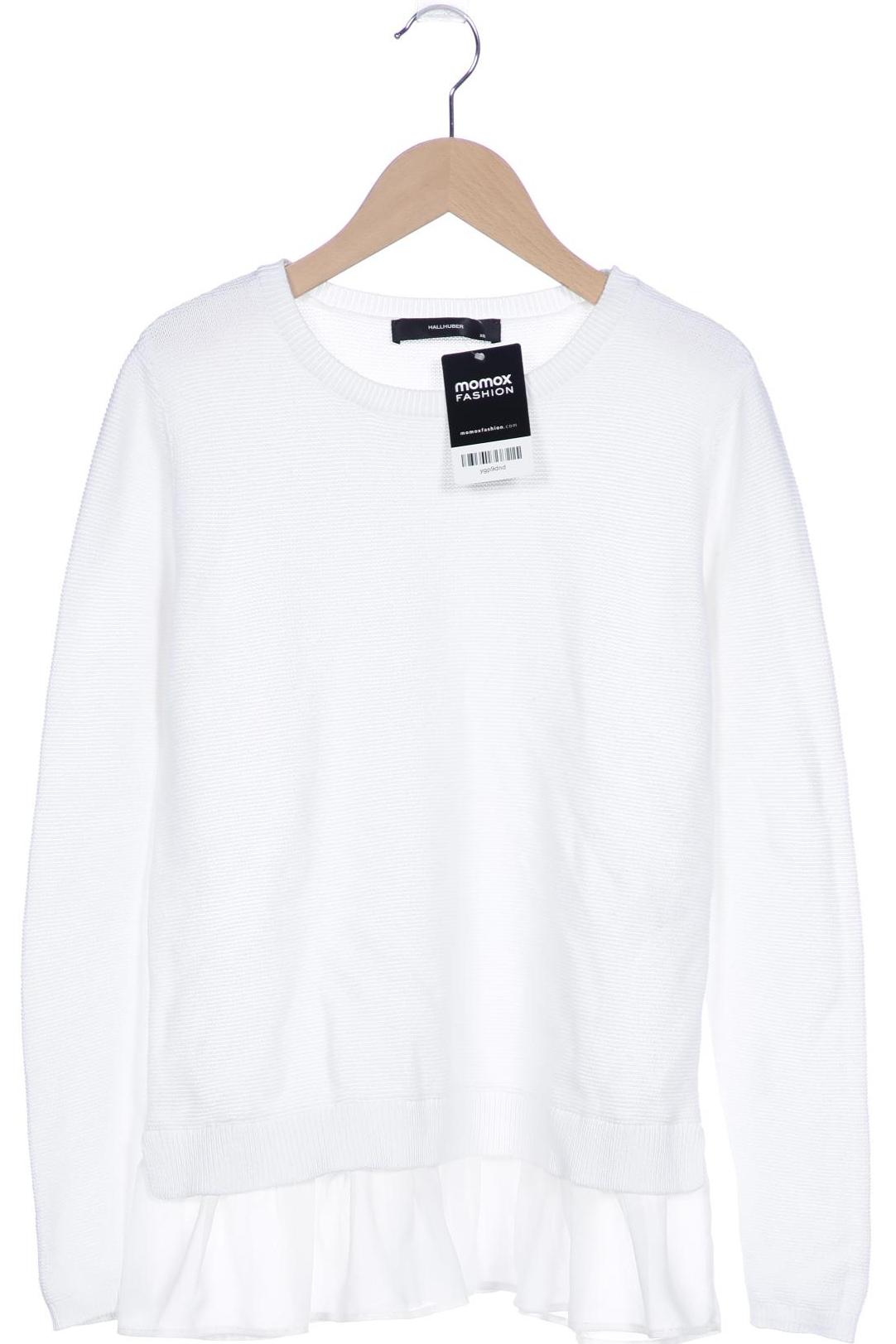 

Hallhuber Damen Pullover, weiß, Gr. 34