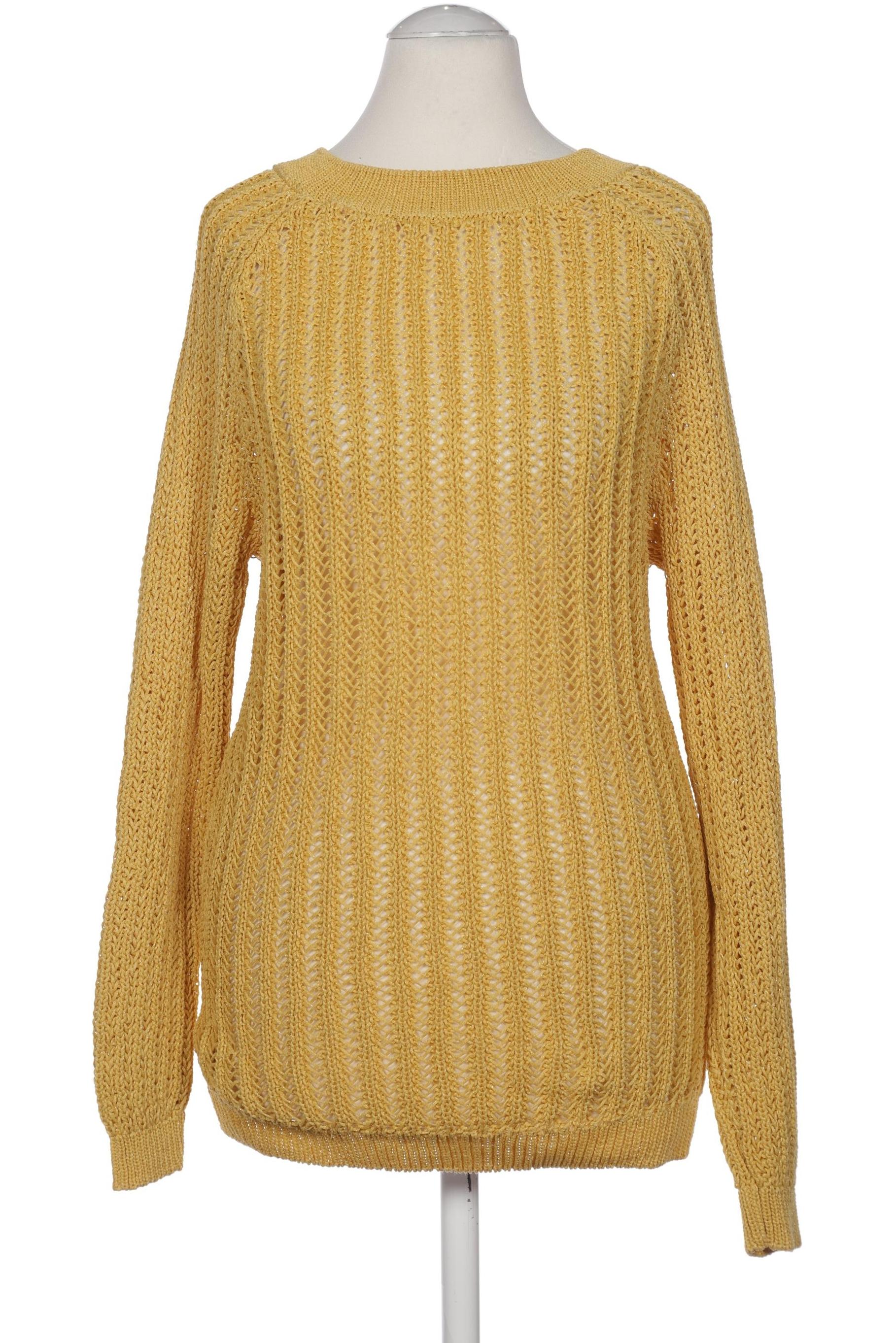 

Hallhuber Damen Pullover, gelb, Gr. 36