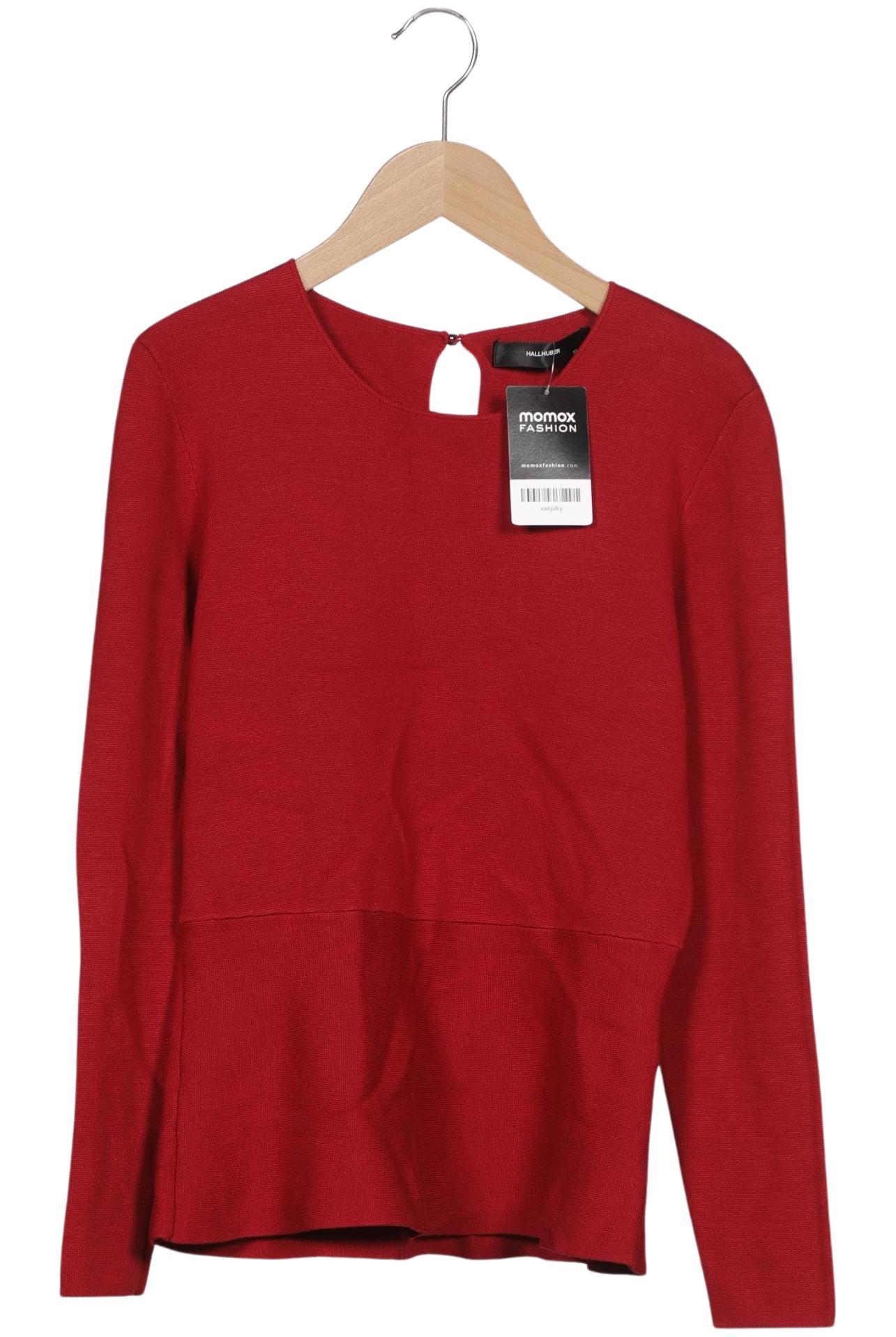 

Hallhuber Damen Pullover, rot, Gr. 34