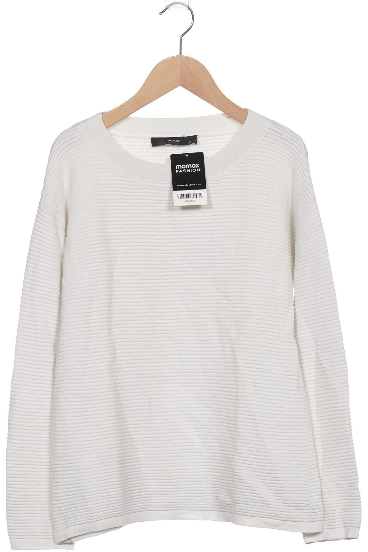 

Hallhuber Damen Pullover, weiß, Gr. 34