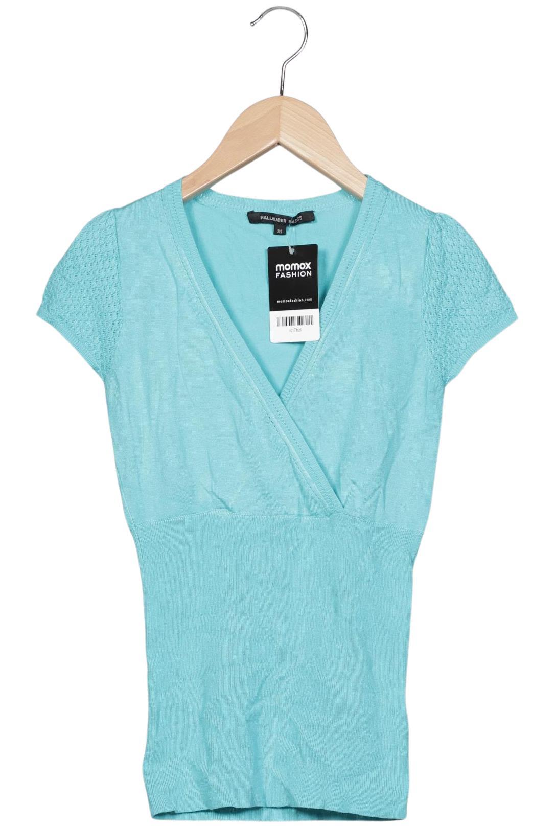 

Hallhuber Damen Pullover, blau, Gr. 34