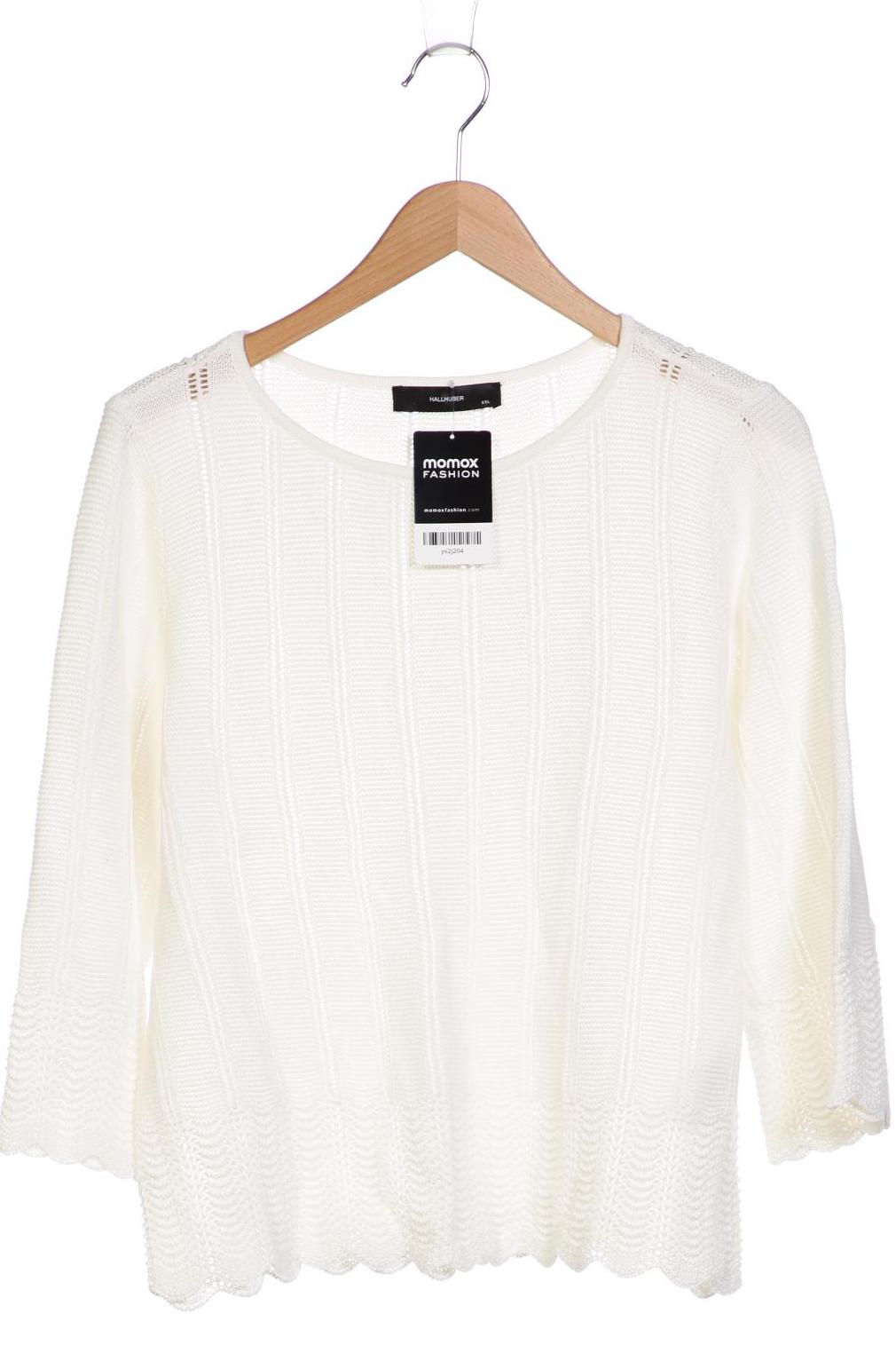 

Hallhuber Damen Pullover, weiß, Gr. 46
