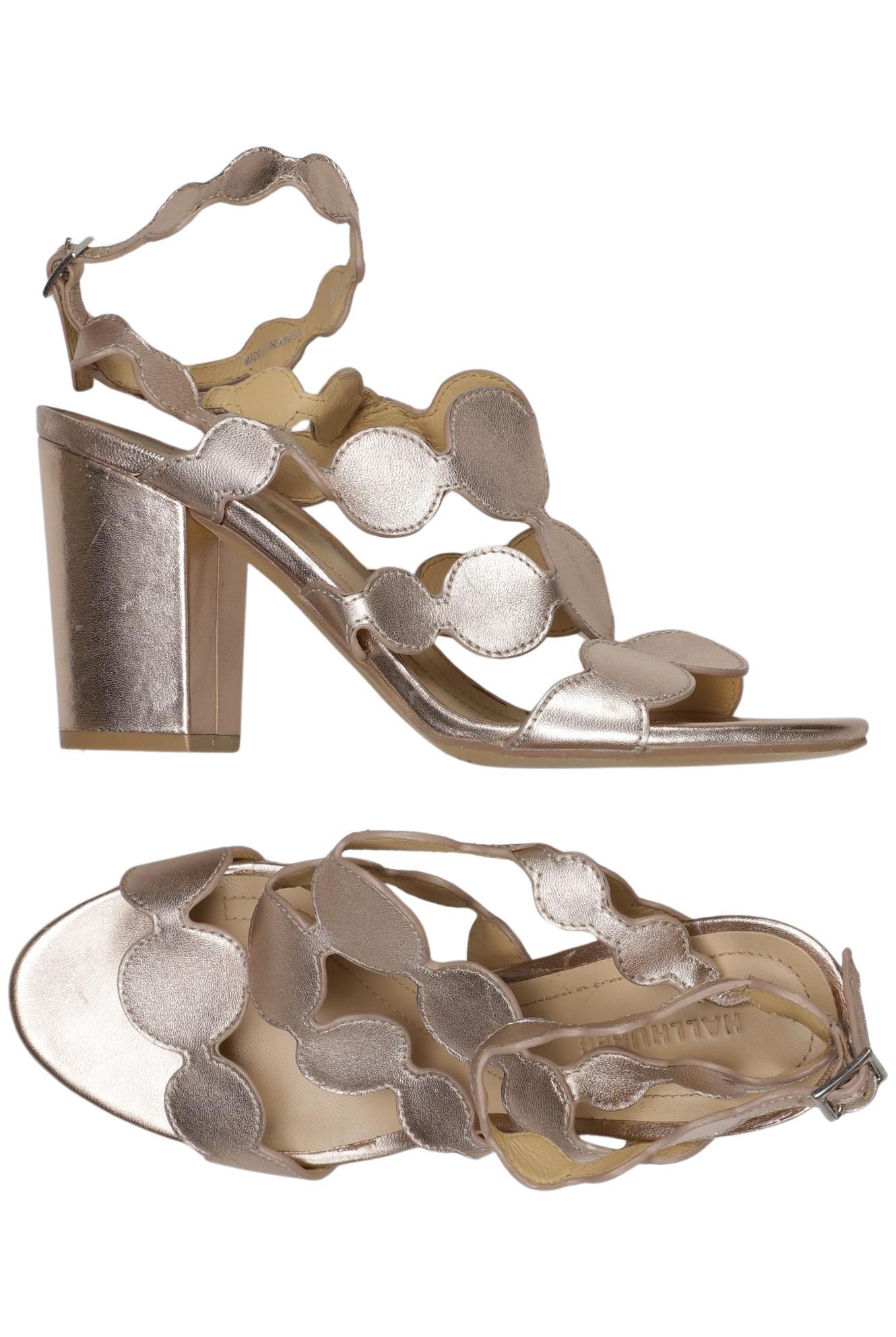 

Hallhuber Damen Pumps, gold, Gr. 39