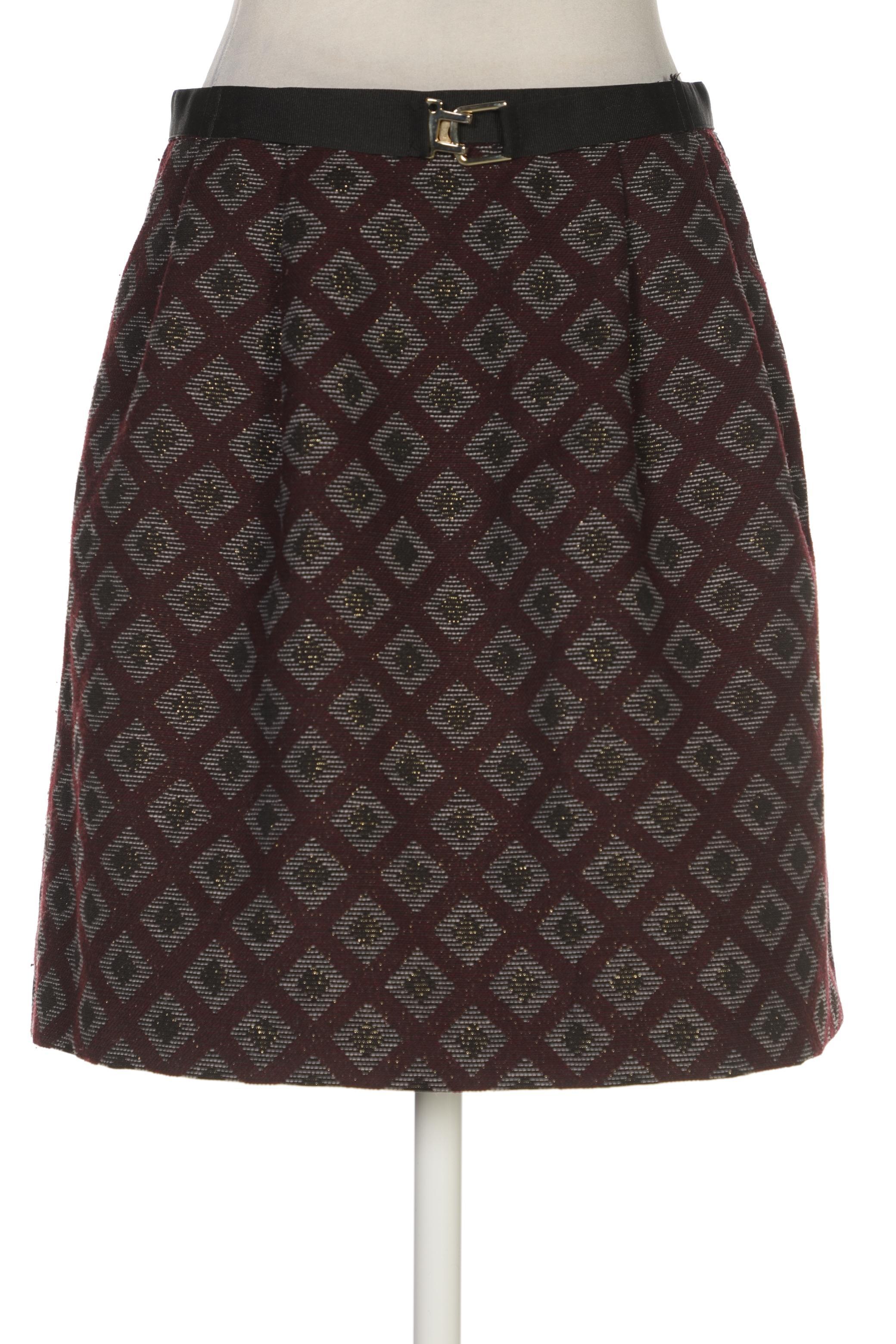 

Hallhuber Damen Rock, bordeaux, Gr. 36