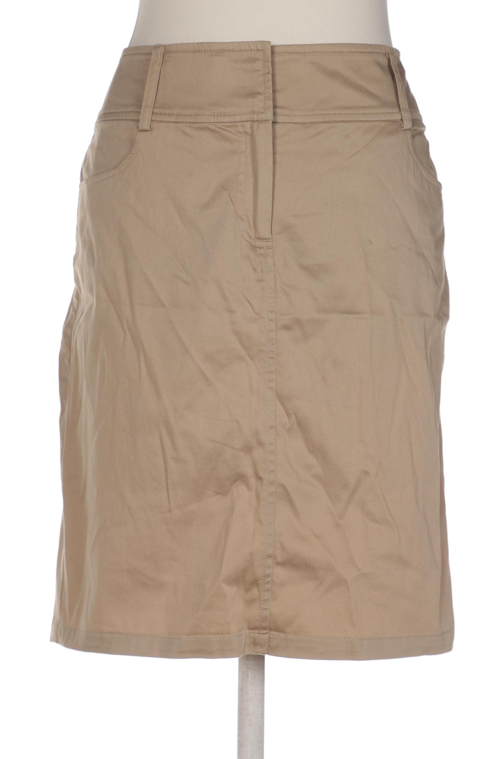 

Hallhuber Damen Rock, beige, Gr. 36