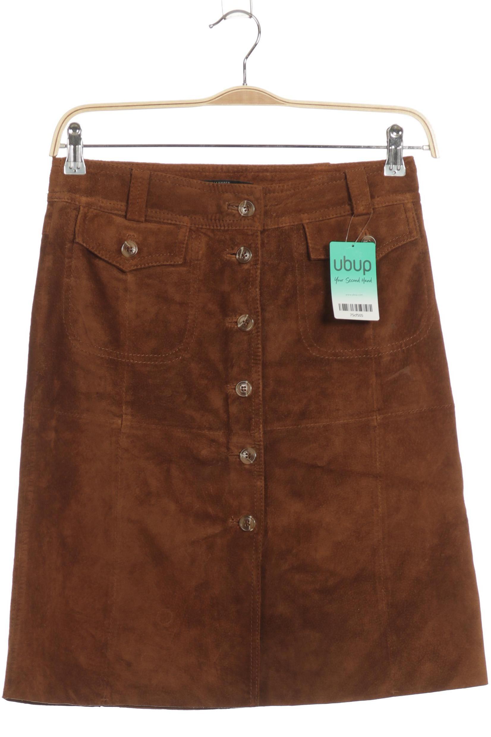 

Hallhuber Damen Rock, braun, Gr. 34