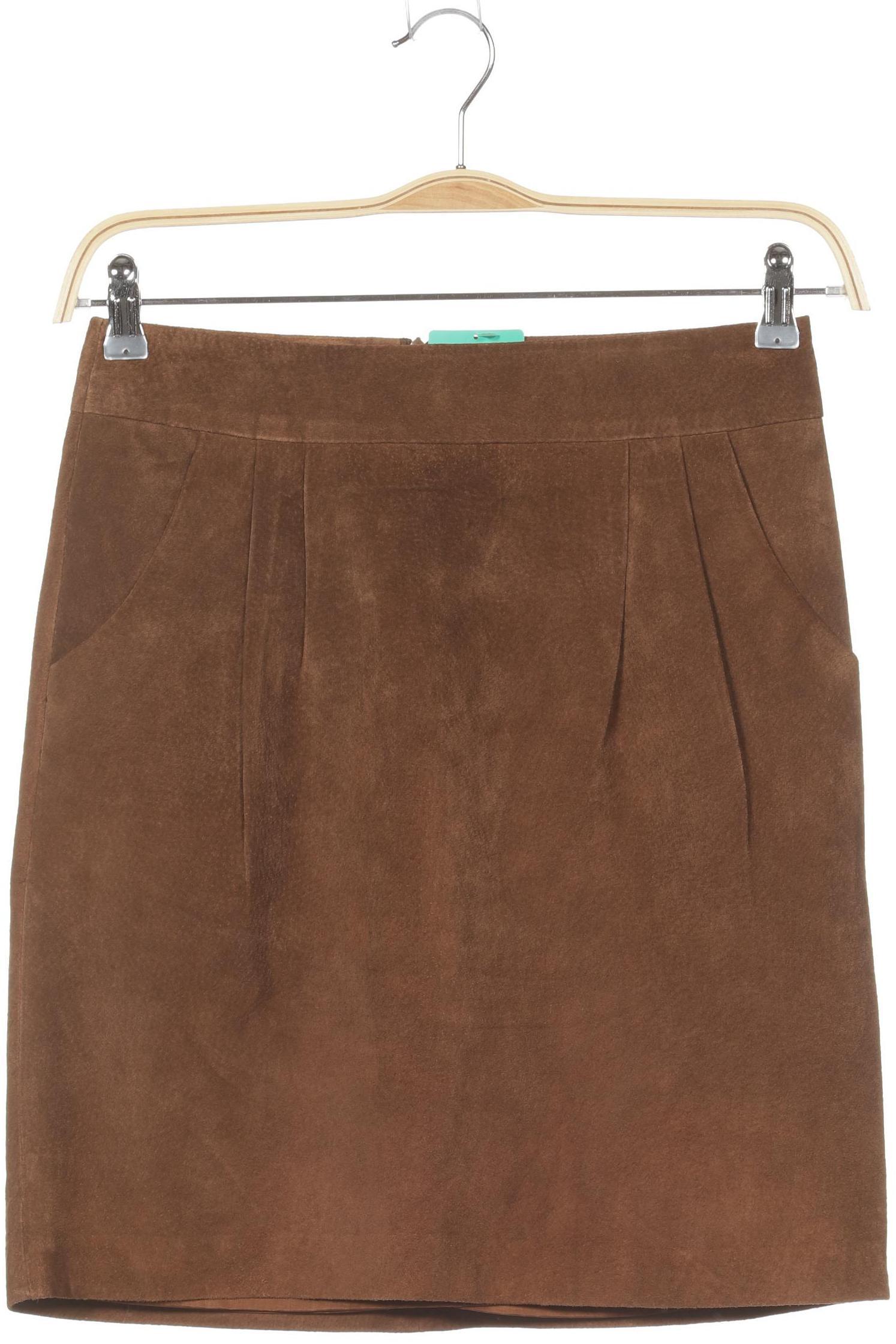 

Hallhuber Damen Rock, braun, Gr. 38