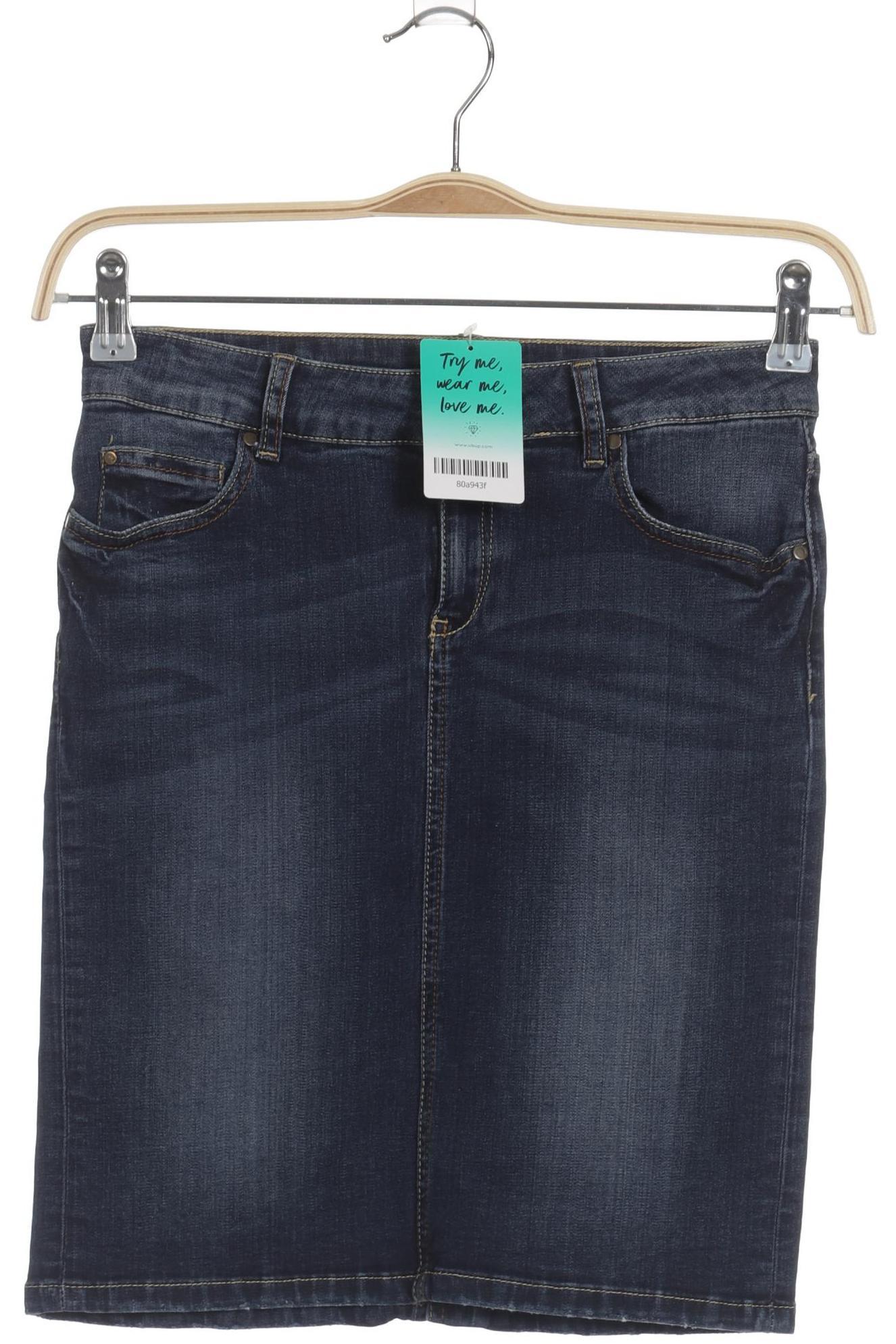 

Hallhuber Damen Rock, blau, Gr. 34