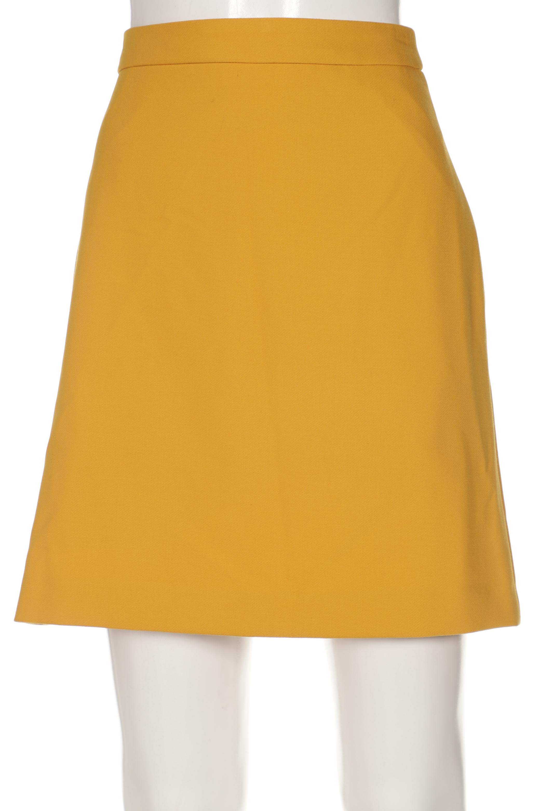 

Hallhuber Damen Rock, gelb, Gr. 36