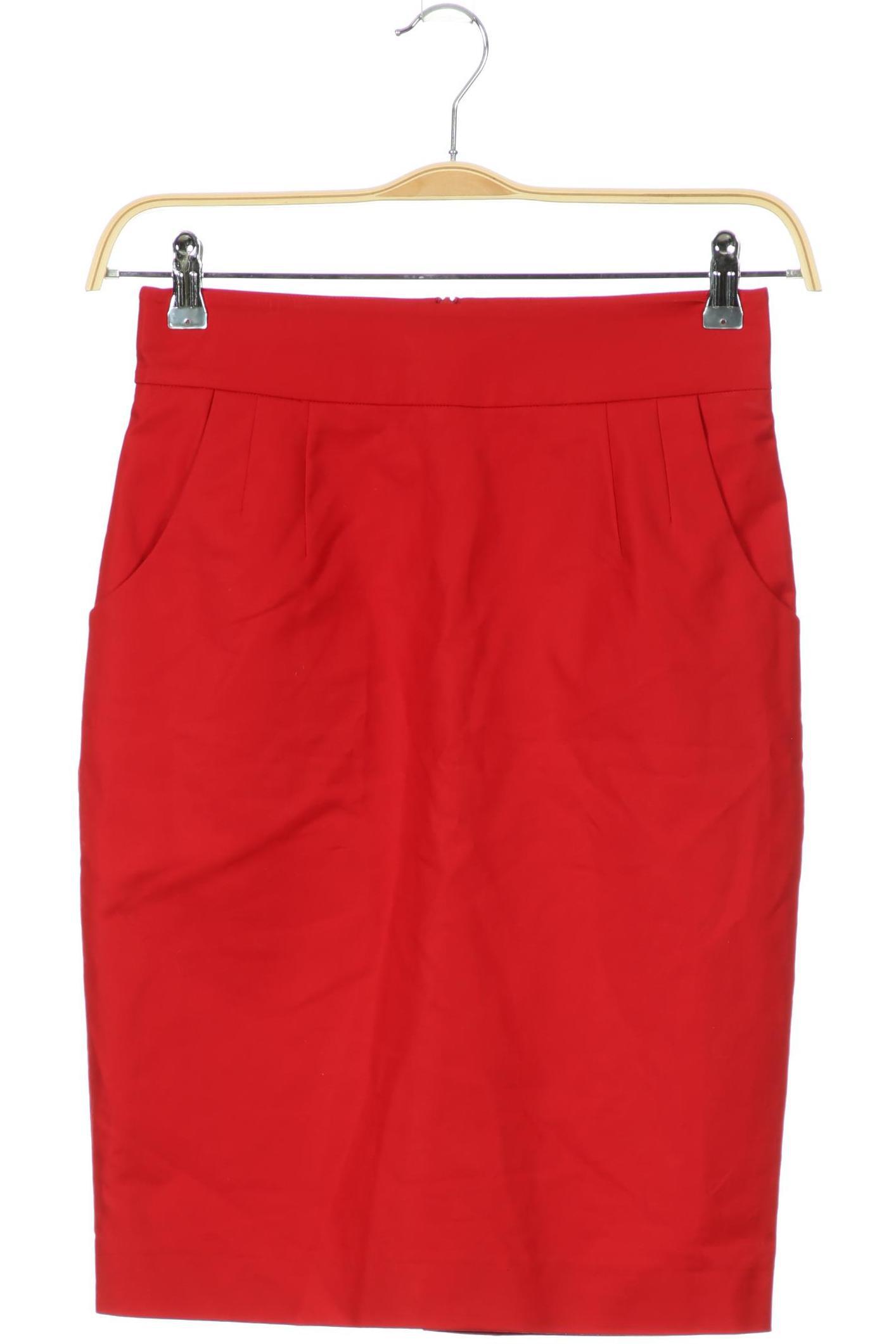 

Hallhuber Damen Rock, rot, Gr. 36