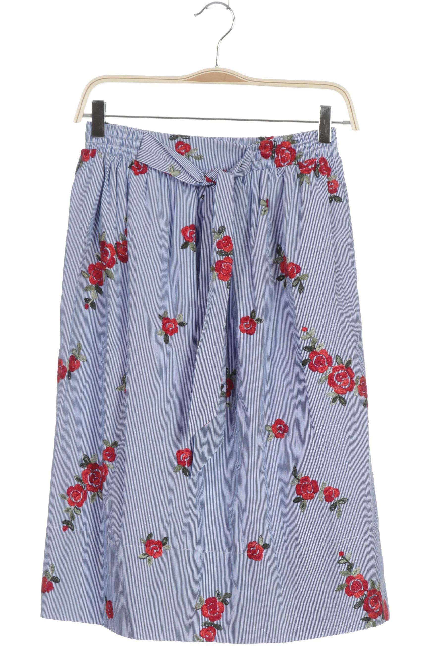 

Hallhuber Damen Rock, blau, Gr. 34