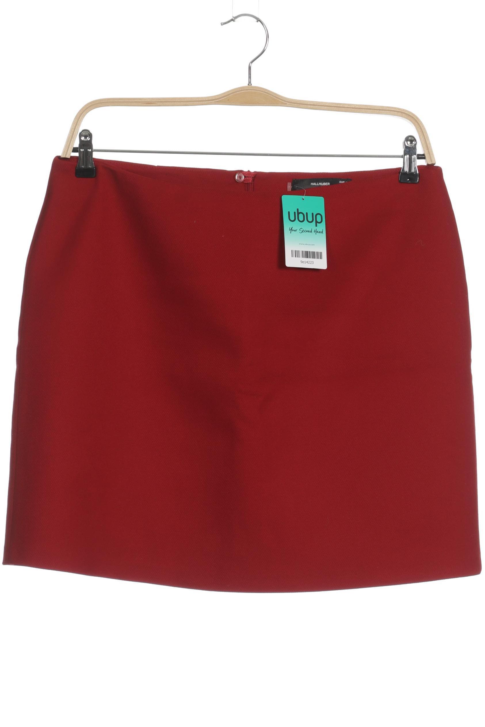 

Hallhuber Damen Rock, rot, Gr. 44