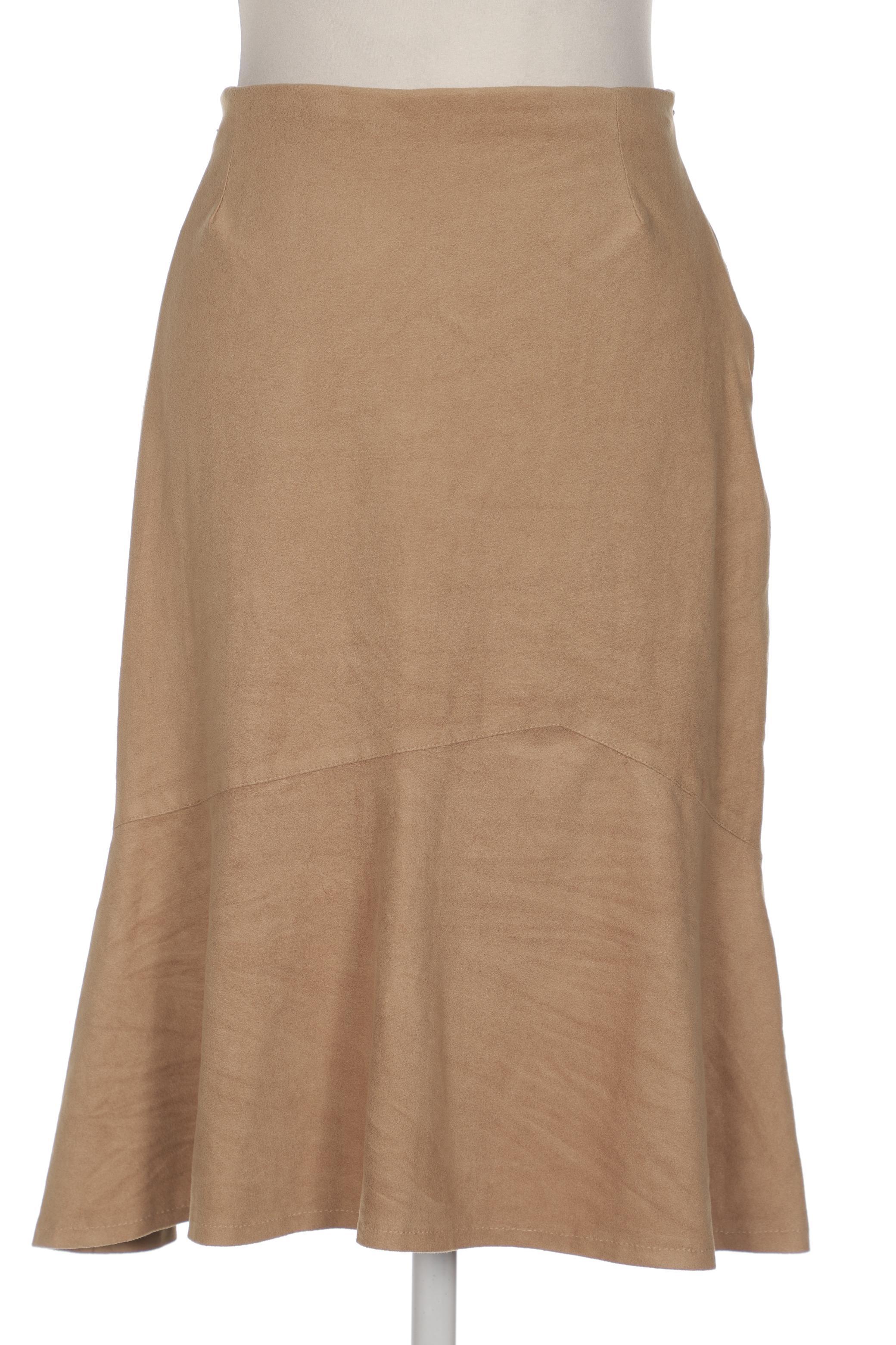 

Hallhuber Damen Rock, beige, Gr. 36