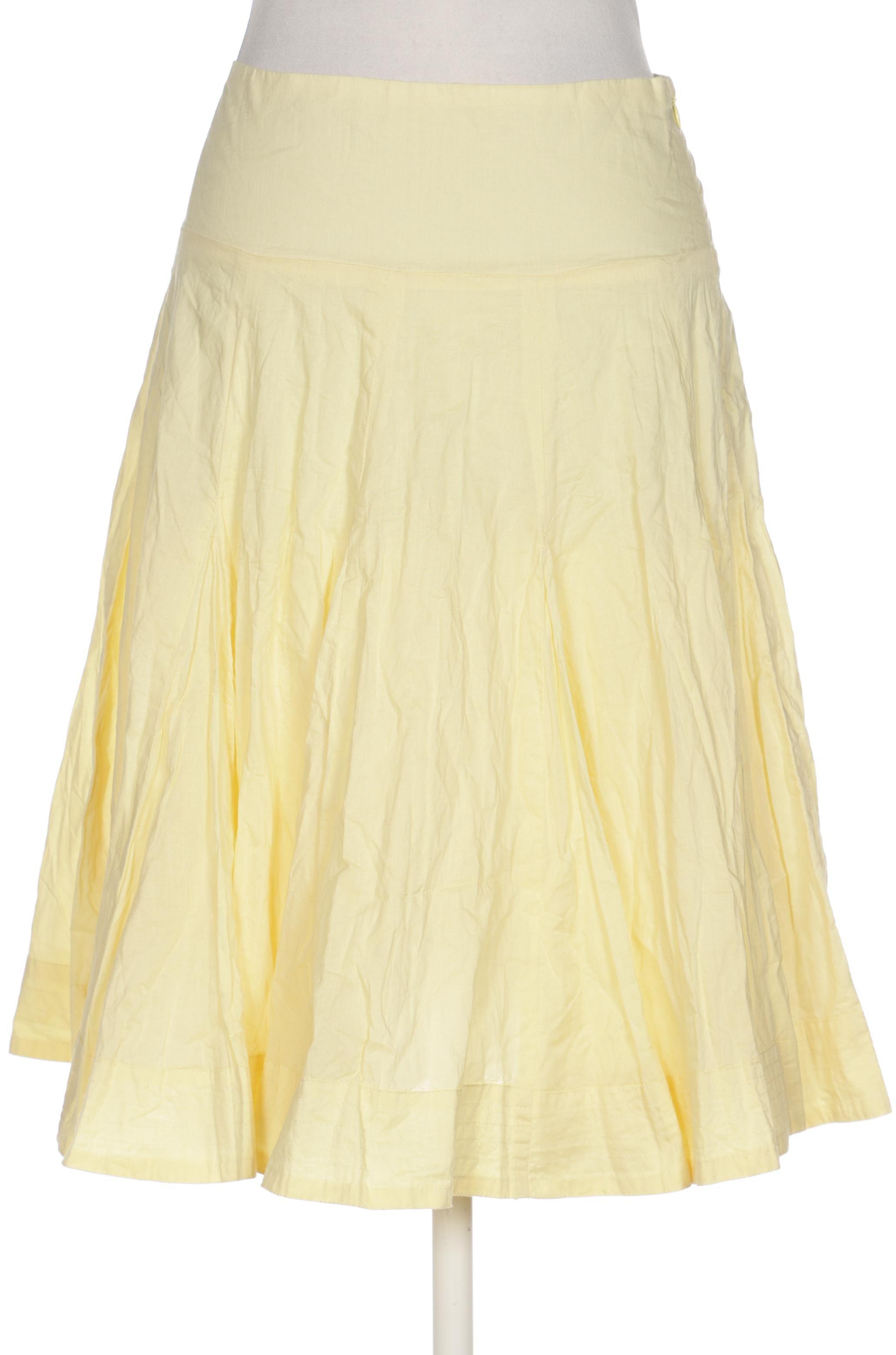 

Hallhuber Damen Rock, gelb, Gr. 34