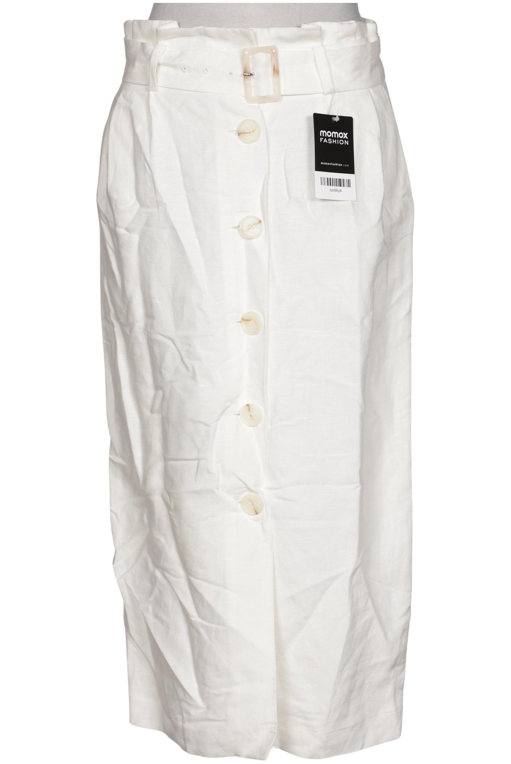 

Hallhuber Damen Rock, weiß, Gr. 36