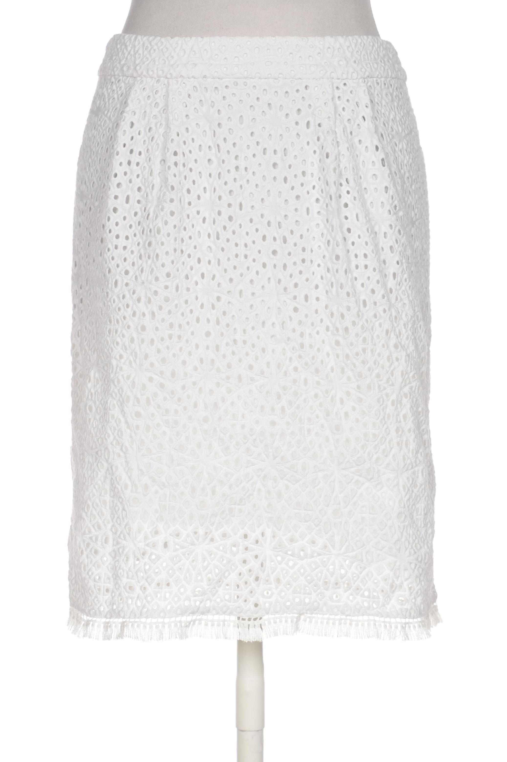 

Hallhuber Damen Rock, weiß, Gr. 36