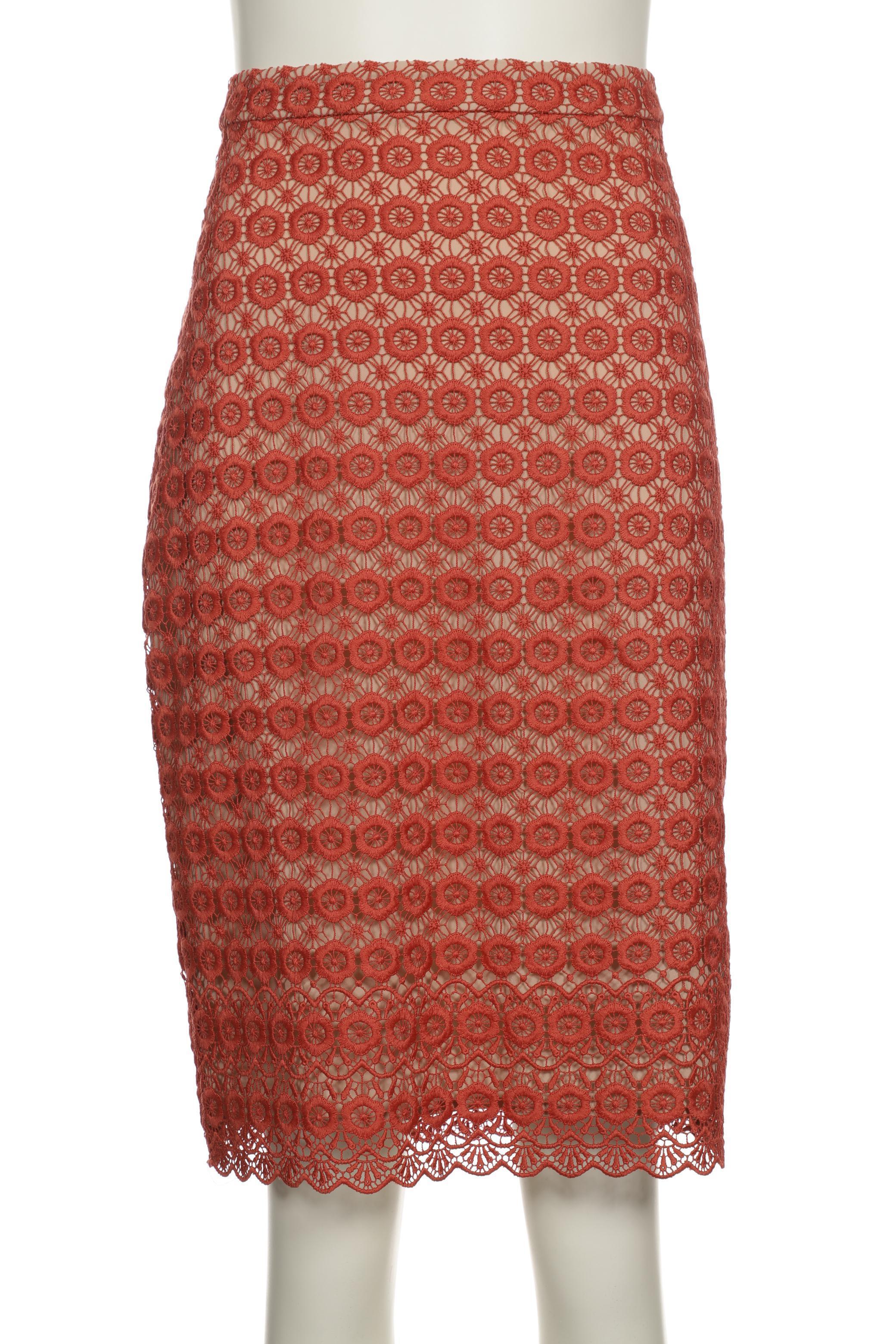 

Hallhuber Damen Rock, rot, Gr. 40