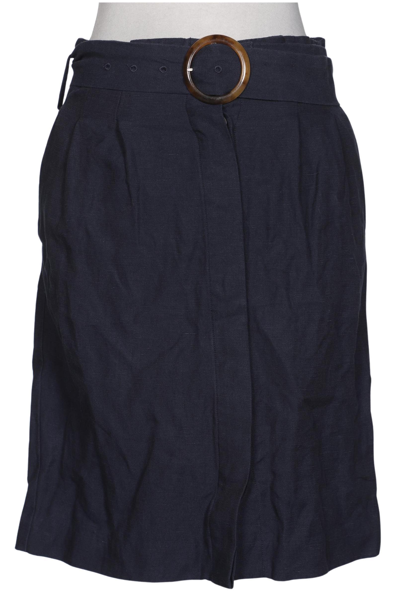 

Hallhuber Damen Rock, marineblau, Gr. 34