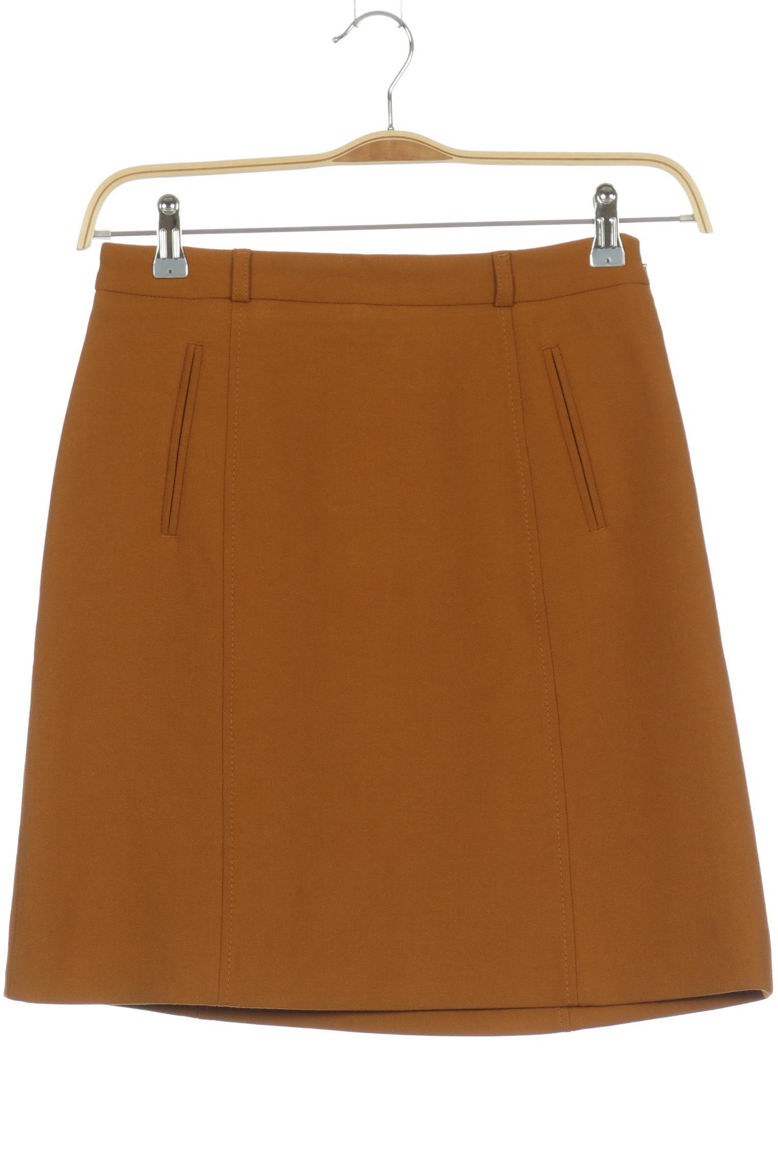 

Hallhuber Damen Rock, orange, Gr. 36