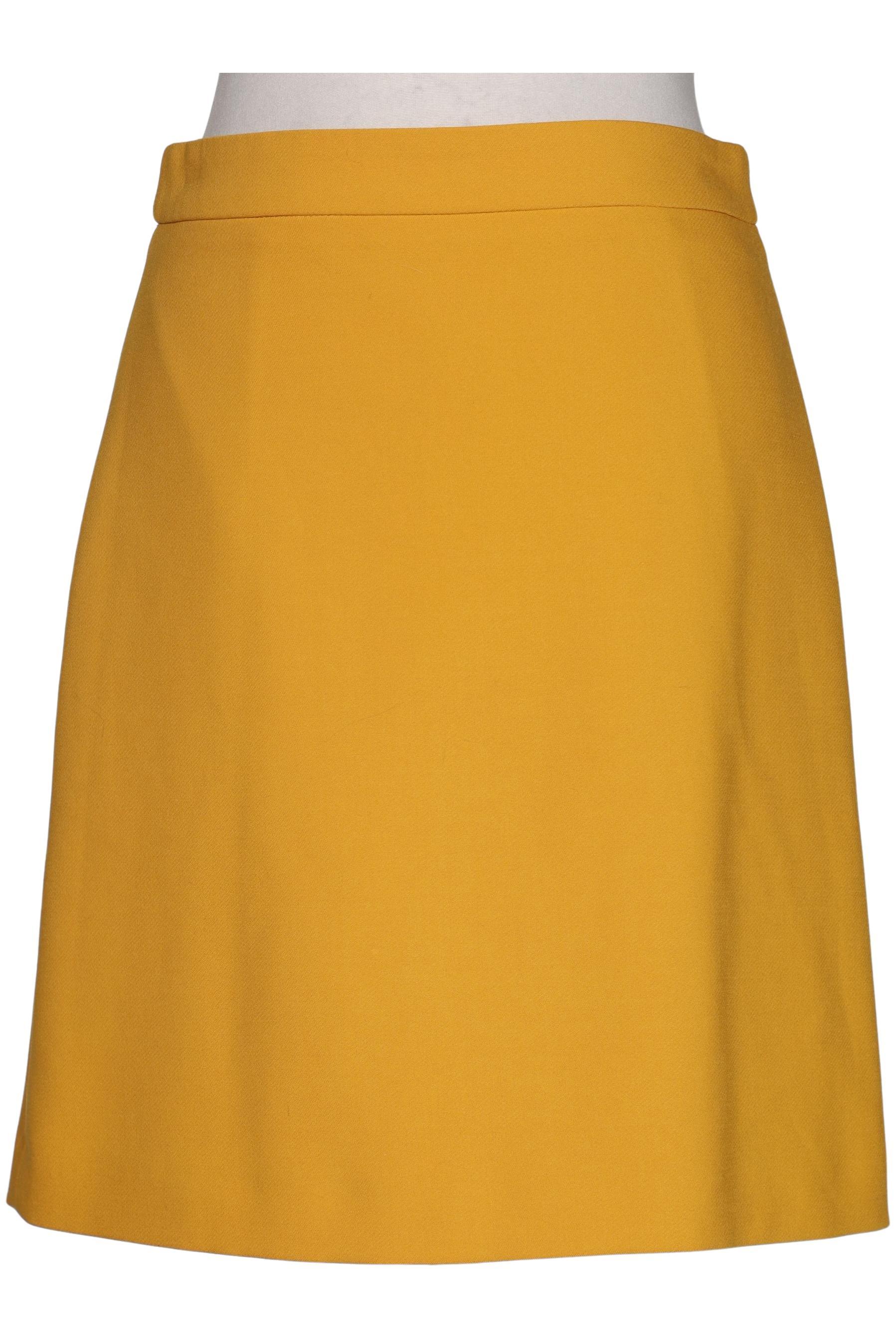 

Hallhuber Damen Rock, gelb, Gr. 34