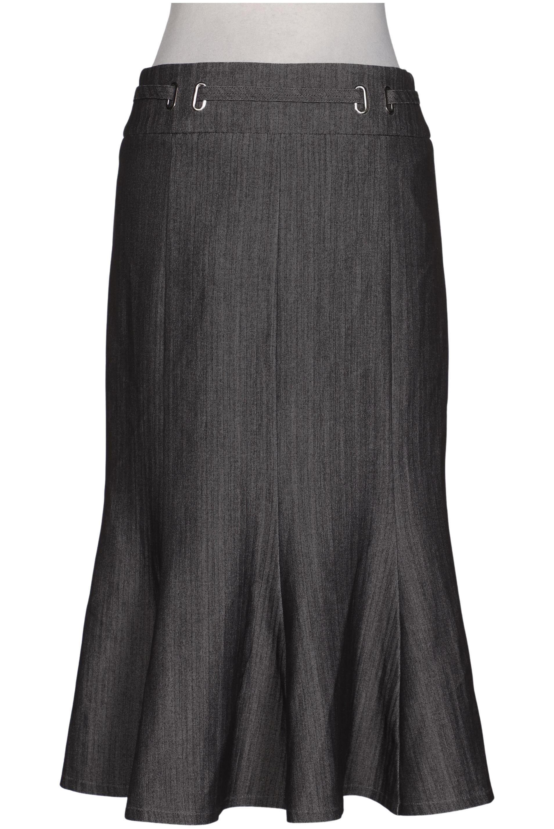 

Hallhuber Damen Rock, grau, Gr. 38