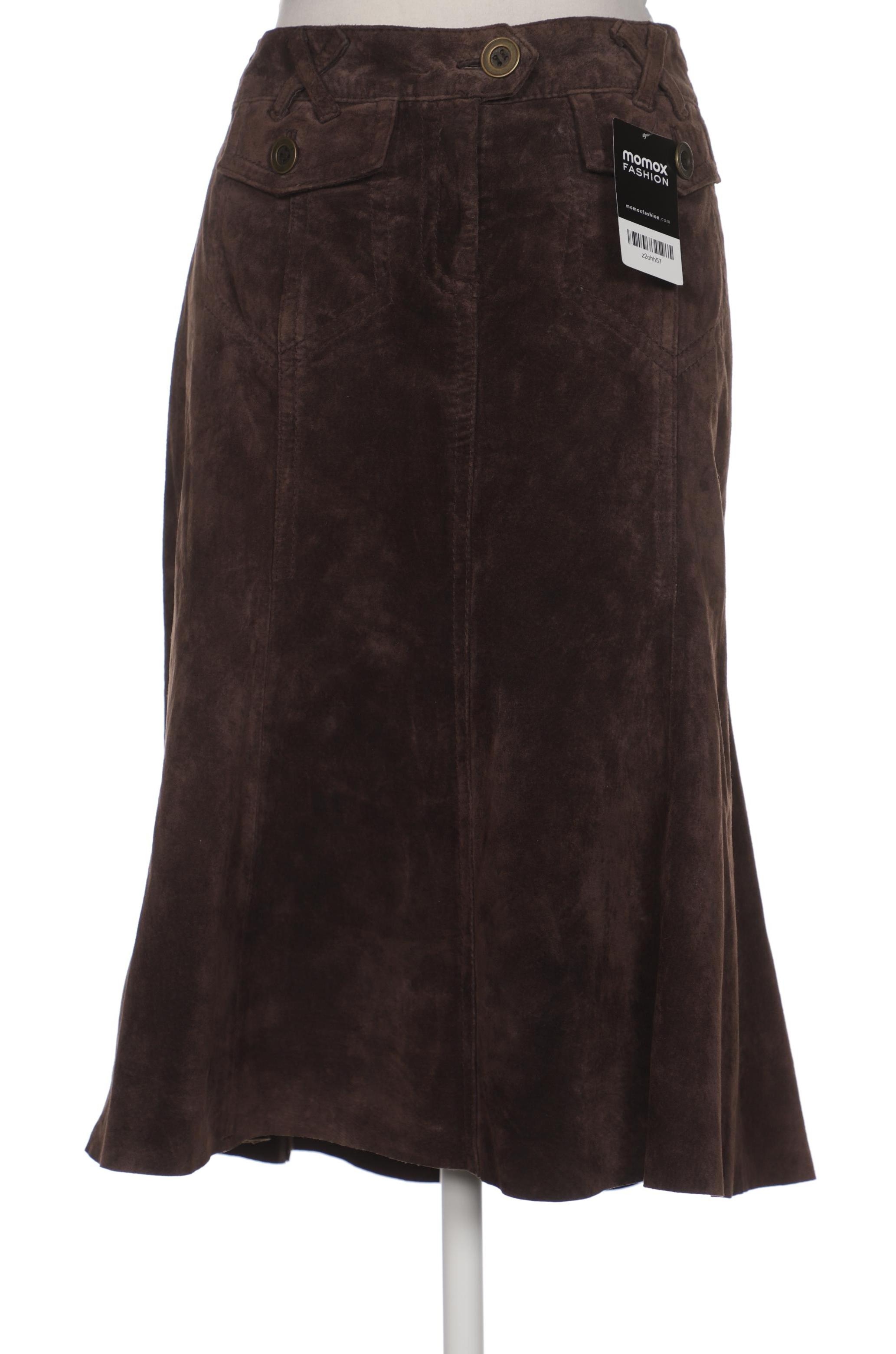 

Hallhuber Damen Rock, braun, Gr. 38