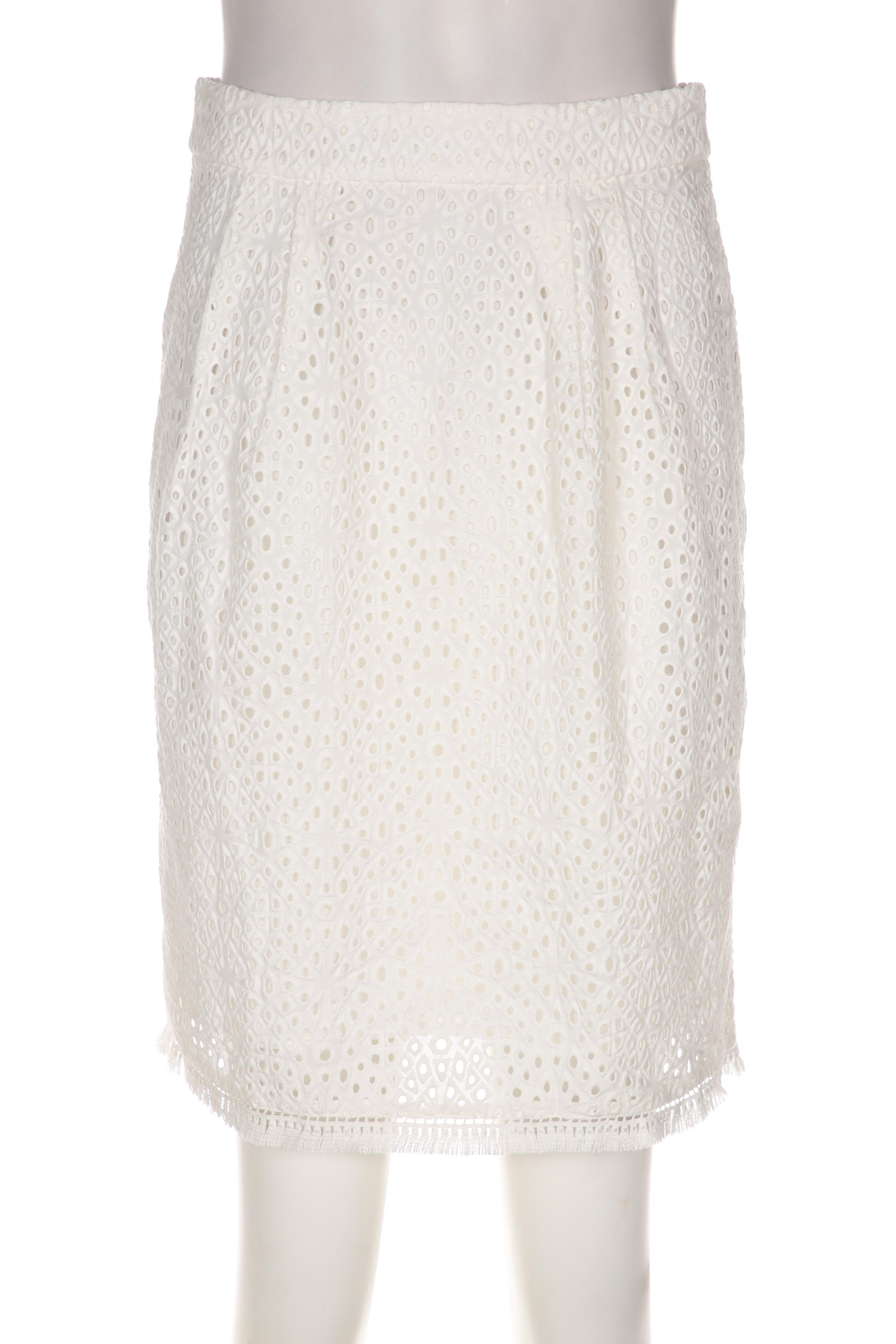 

Hallhuber Damen Rock, weiß, Gr. 34