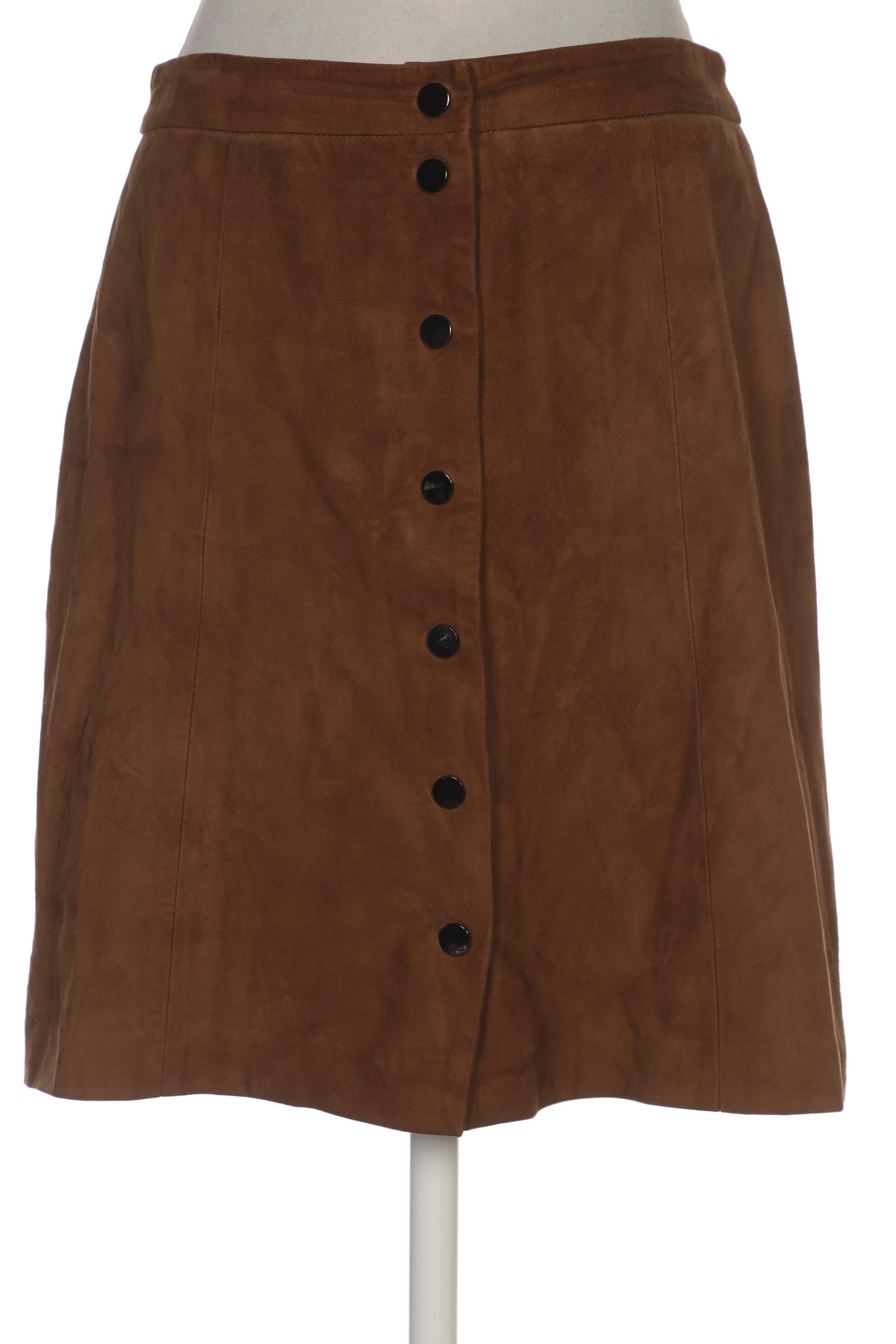 

Hallhuber Damen Rock, braun, Gr. 36