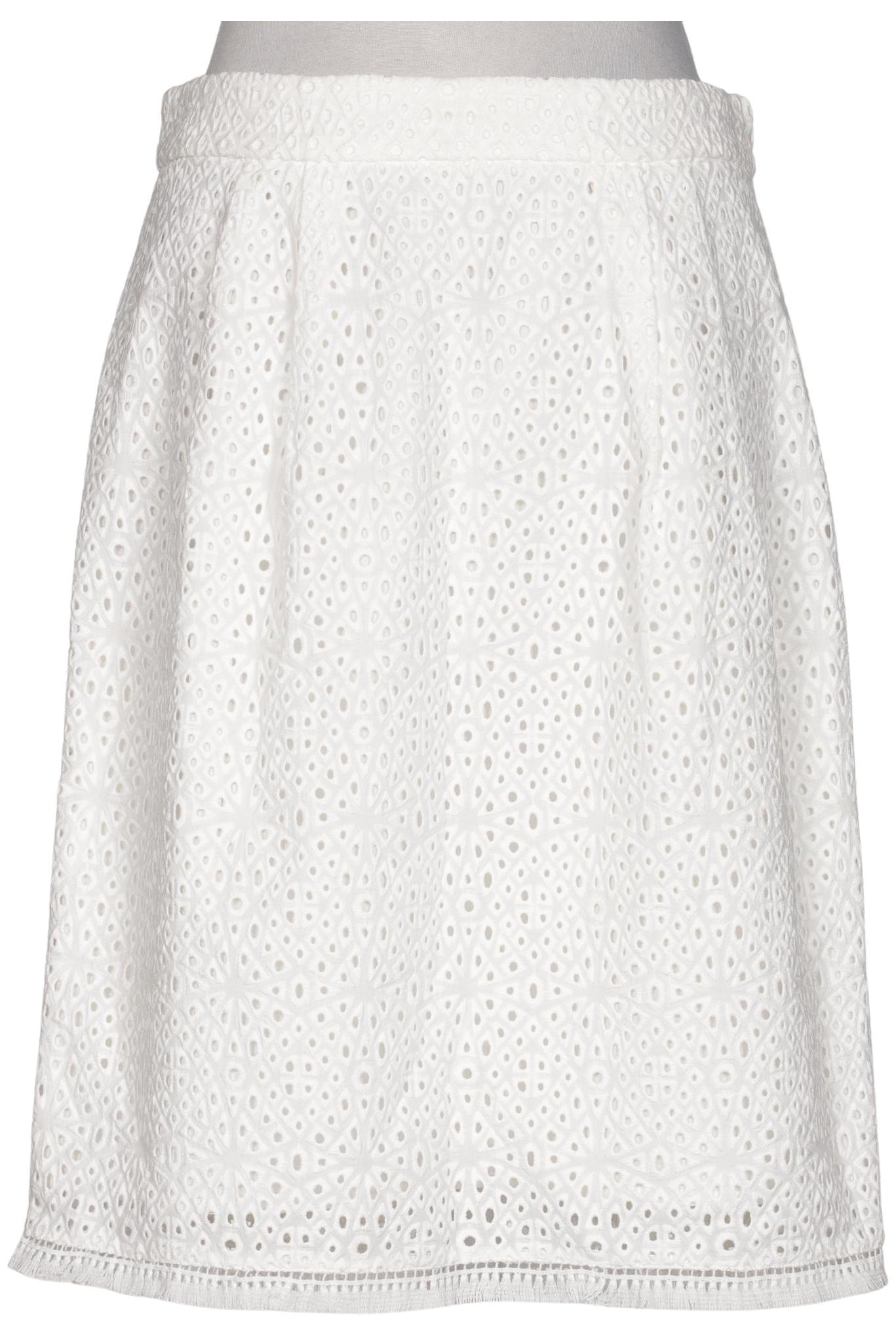 

Hallhuber Damen Rock, weiß, Gr. 38