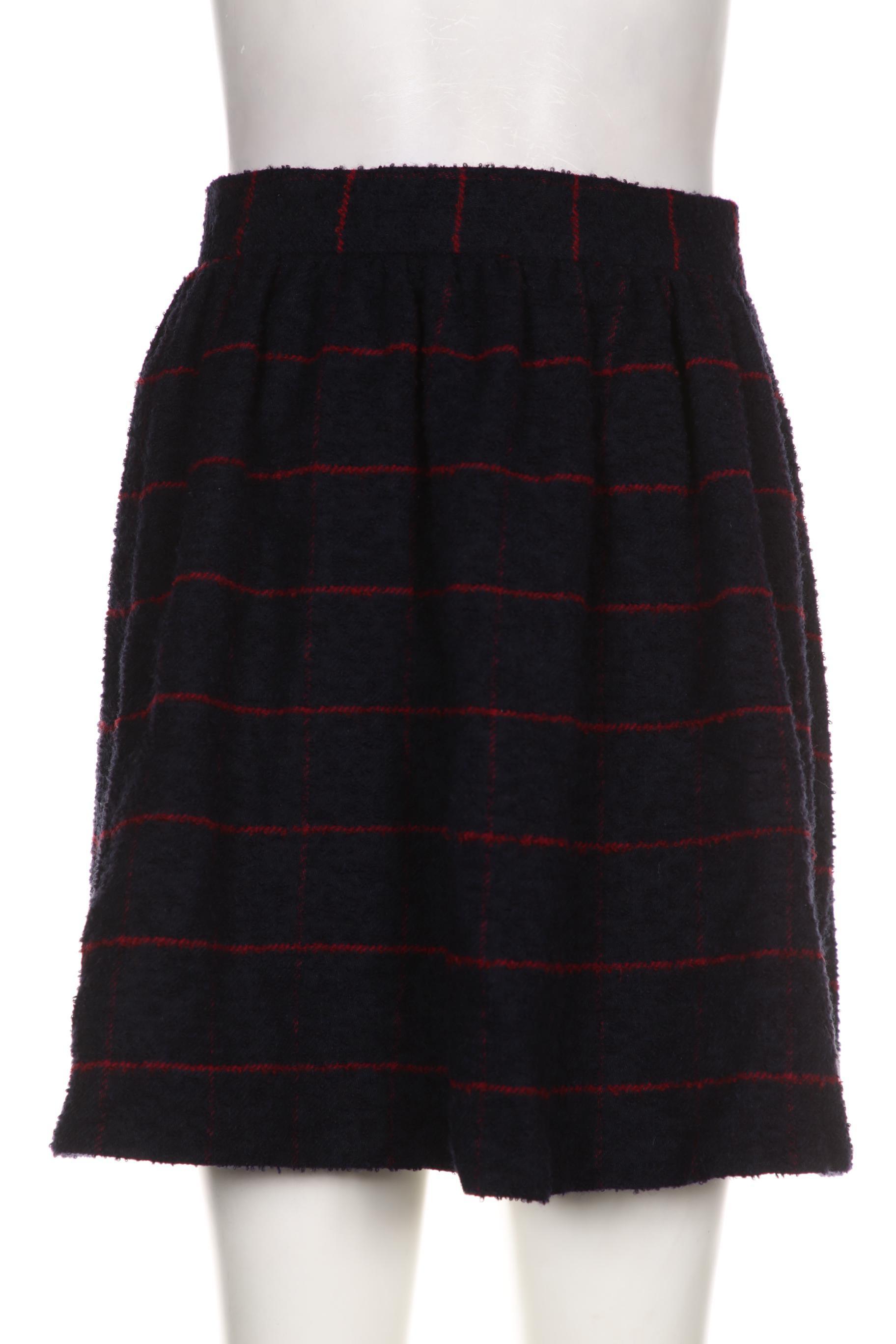 

Hallhuber Damen Rock, marineblau, Gr. 34